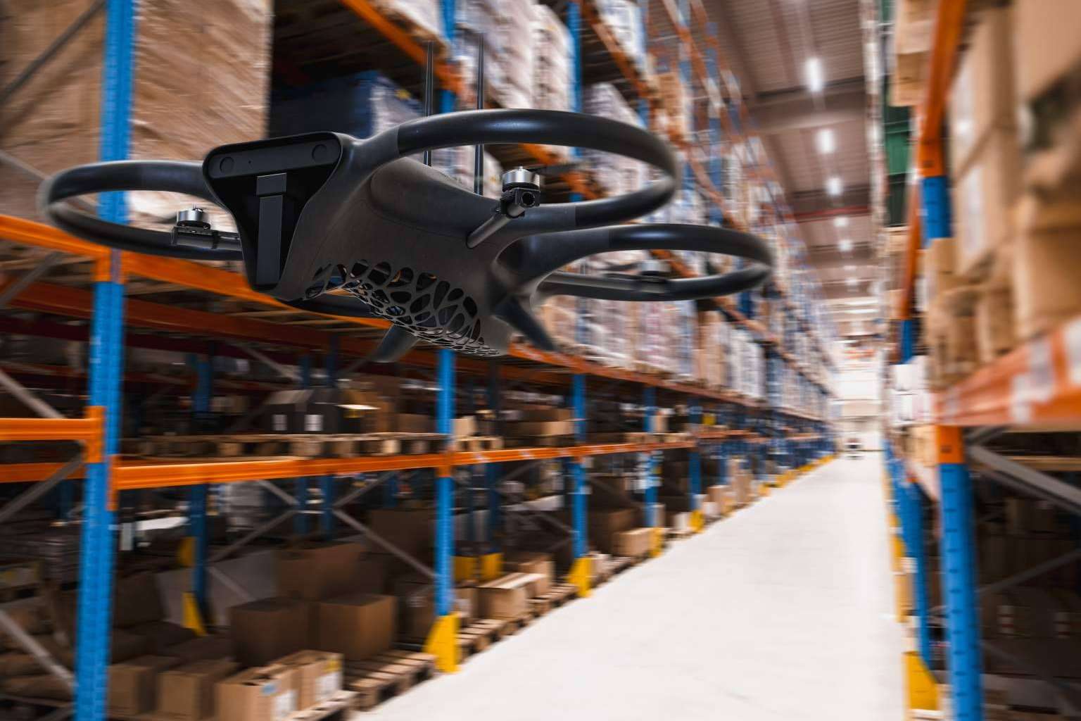 Dron inteligente con visión y autonomía para detectar incidencias en almacenes logísticos