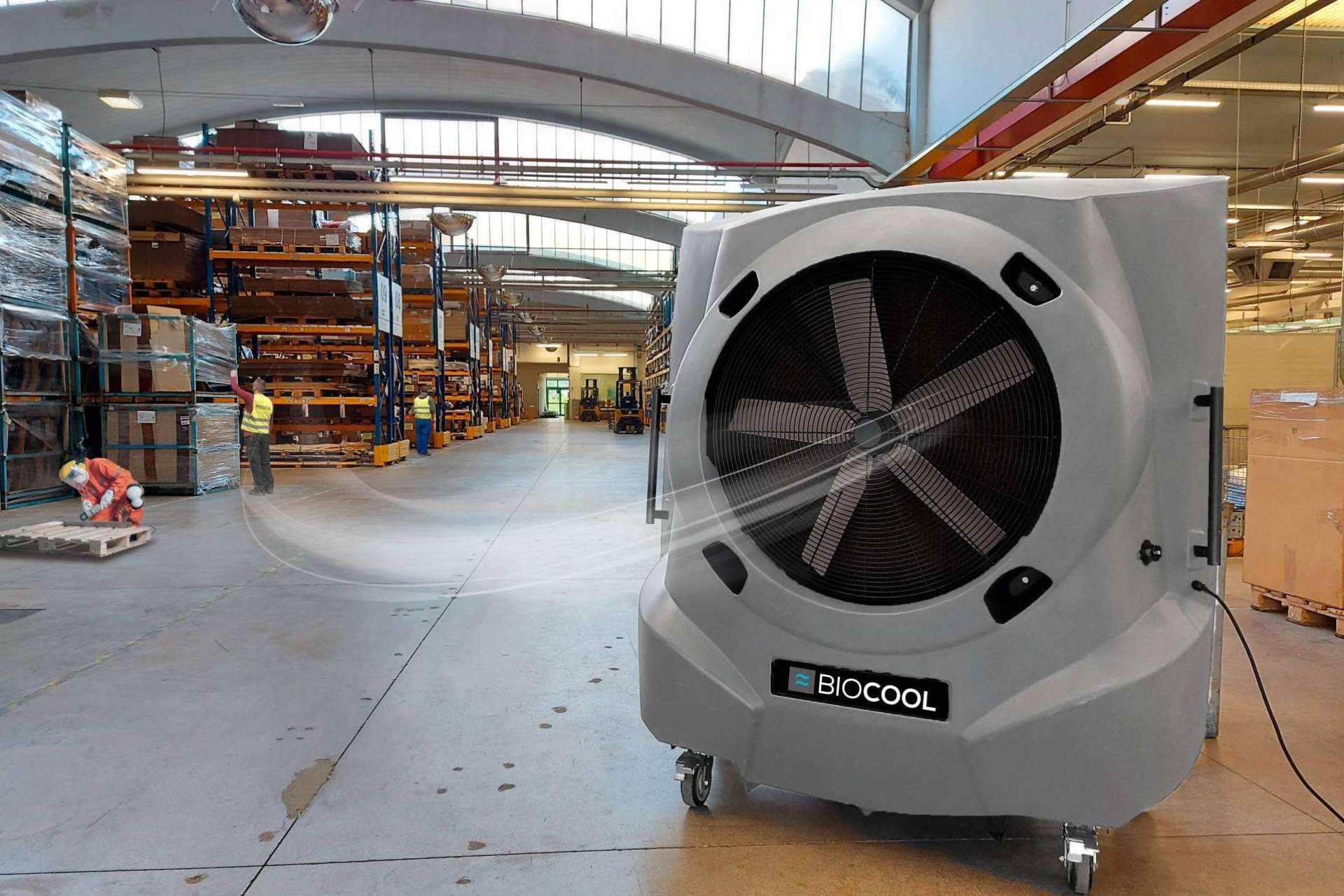 Climatizador portátil de Biocool, la solución sostenible que regula la temperatura de los espacios tanto abiertos como cerrados