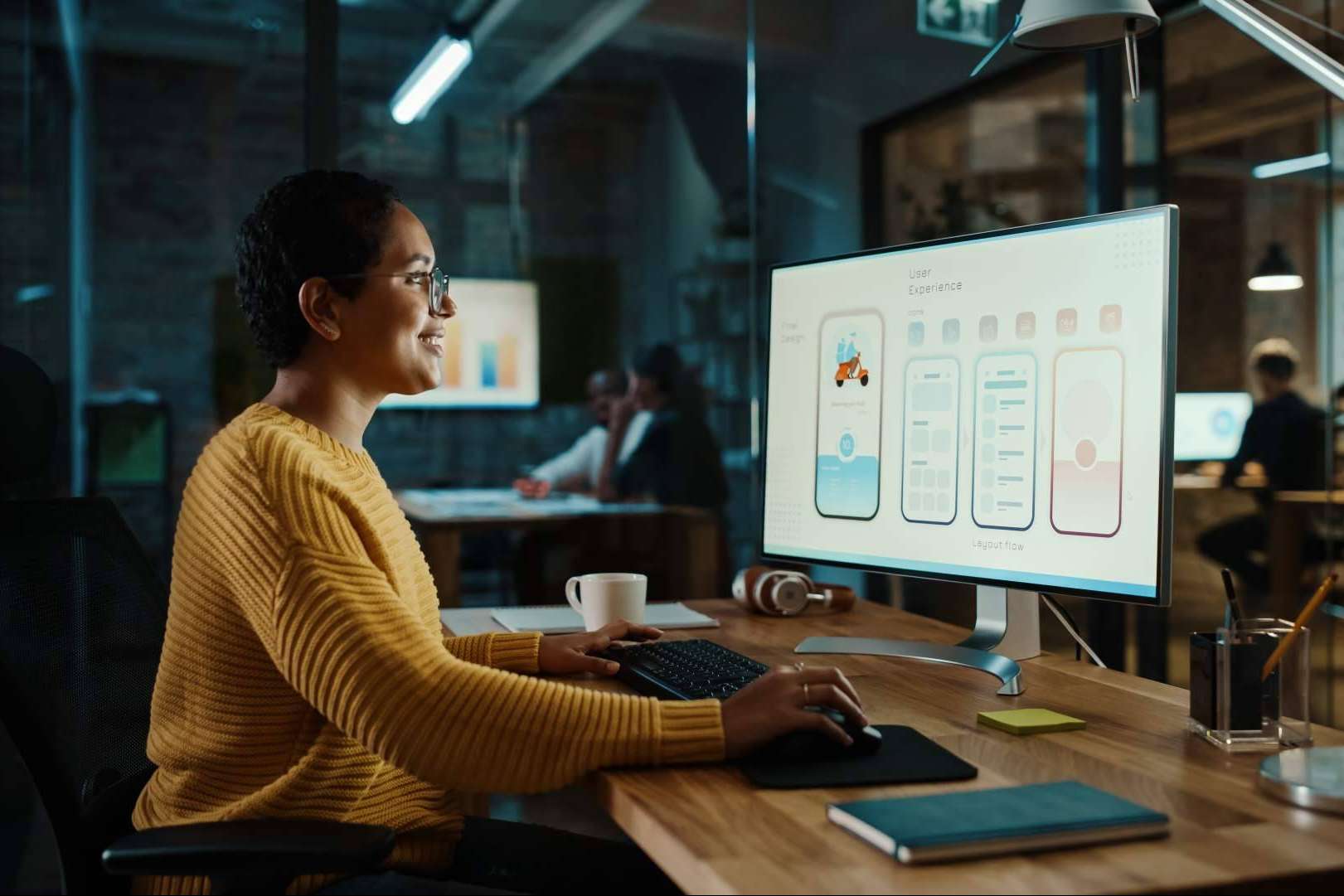 Equipo de expertos diseñadores de UI y UX en LyovoGraphics