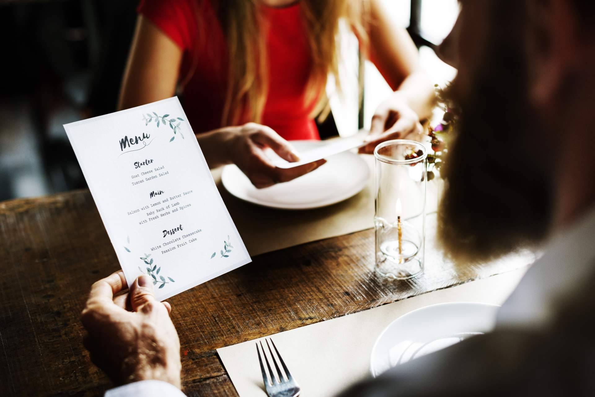 MenuMaker, la opción para crear diseños de cartas de restaurantes