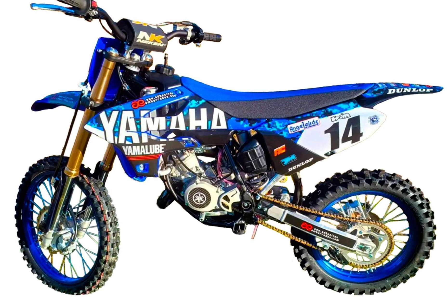 ADHESIVOSEMBARRADOS y sus adhesivos personalizados para motos de motocross