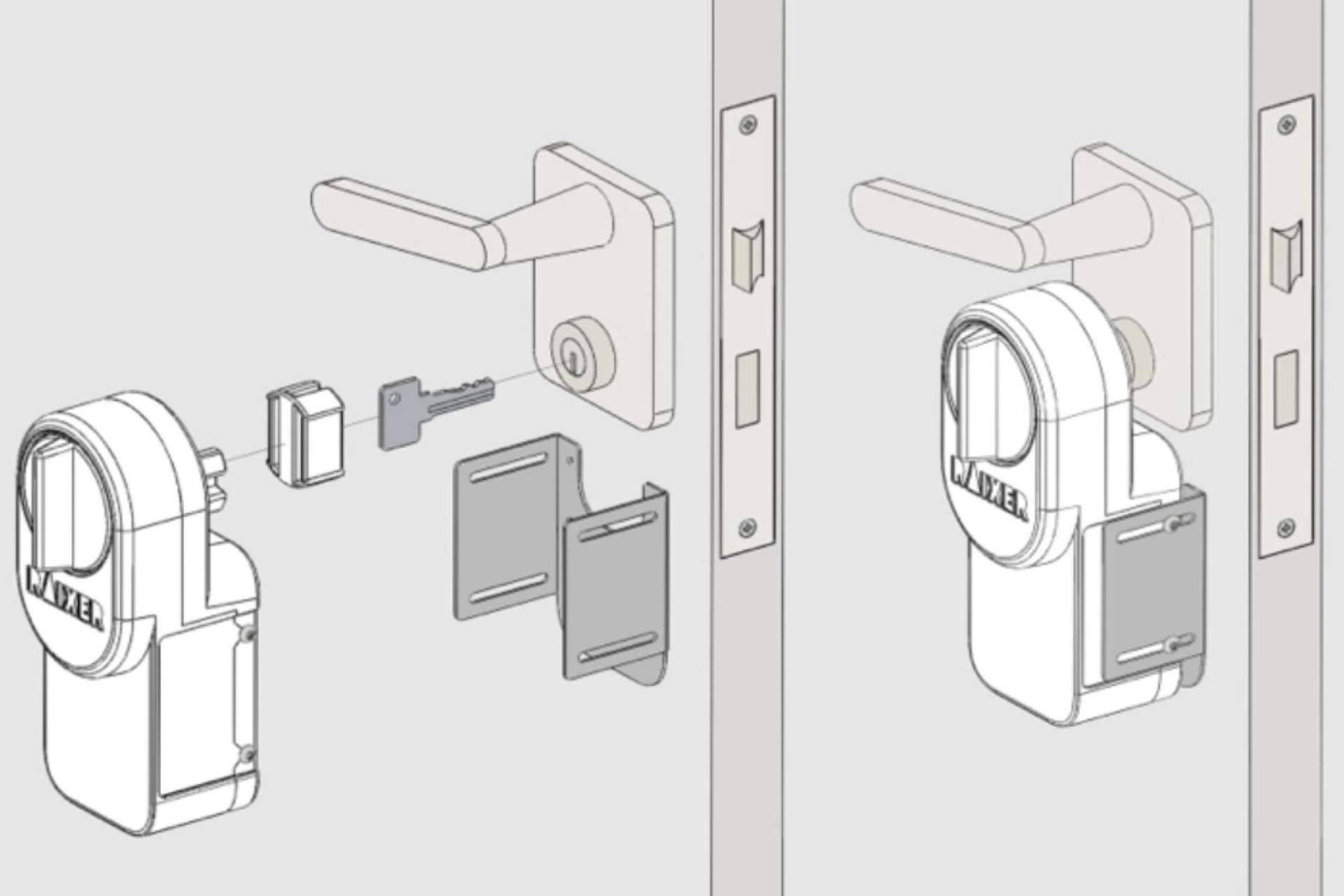 La cerradura inteligente Raixer Gyro permite la gestión de accesos en tiempo real