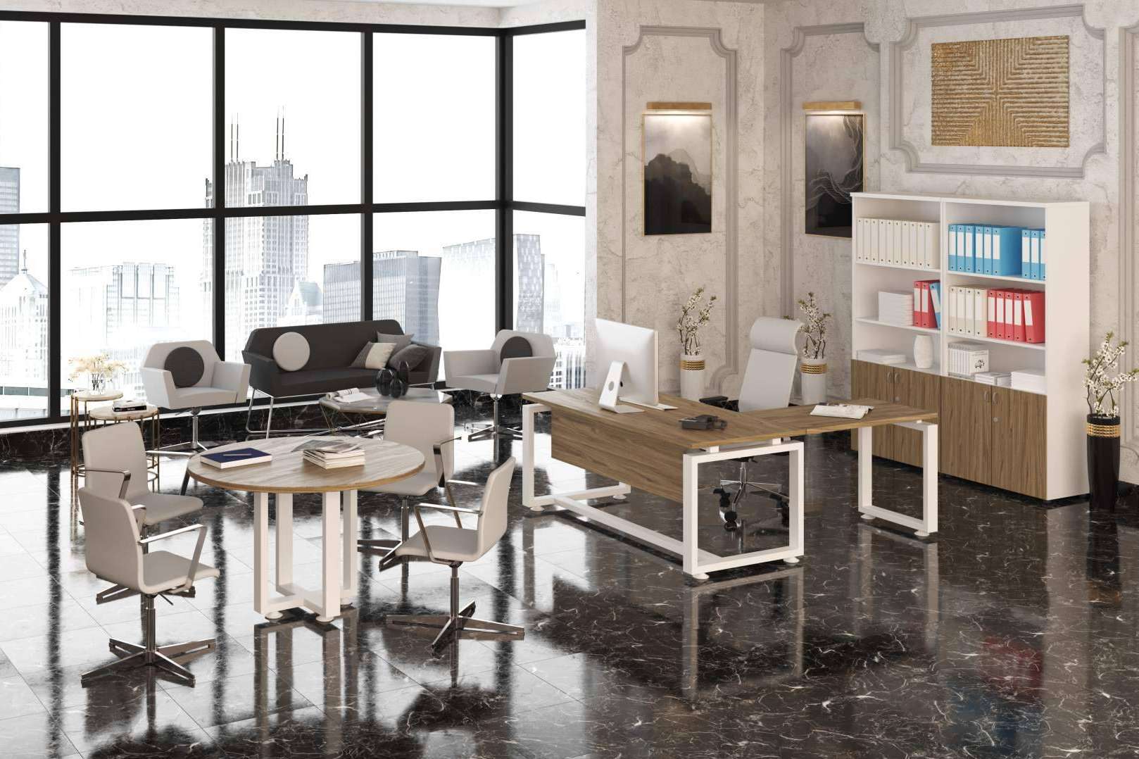 ¿Dónde encontrar los últimos diseños de muebles de oficina en Madrid? OfficeDeco