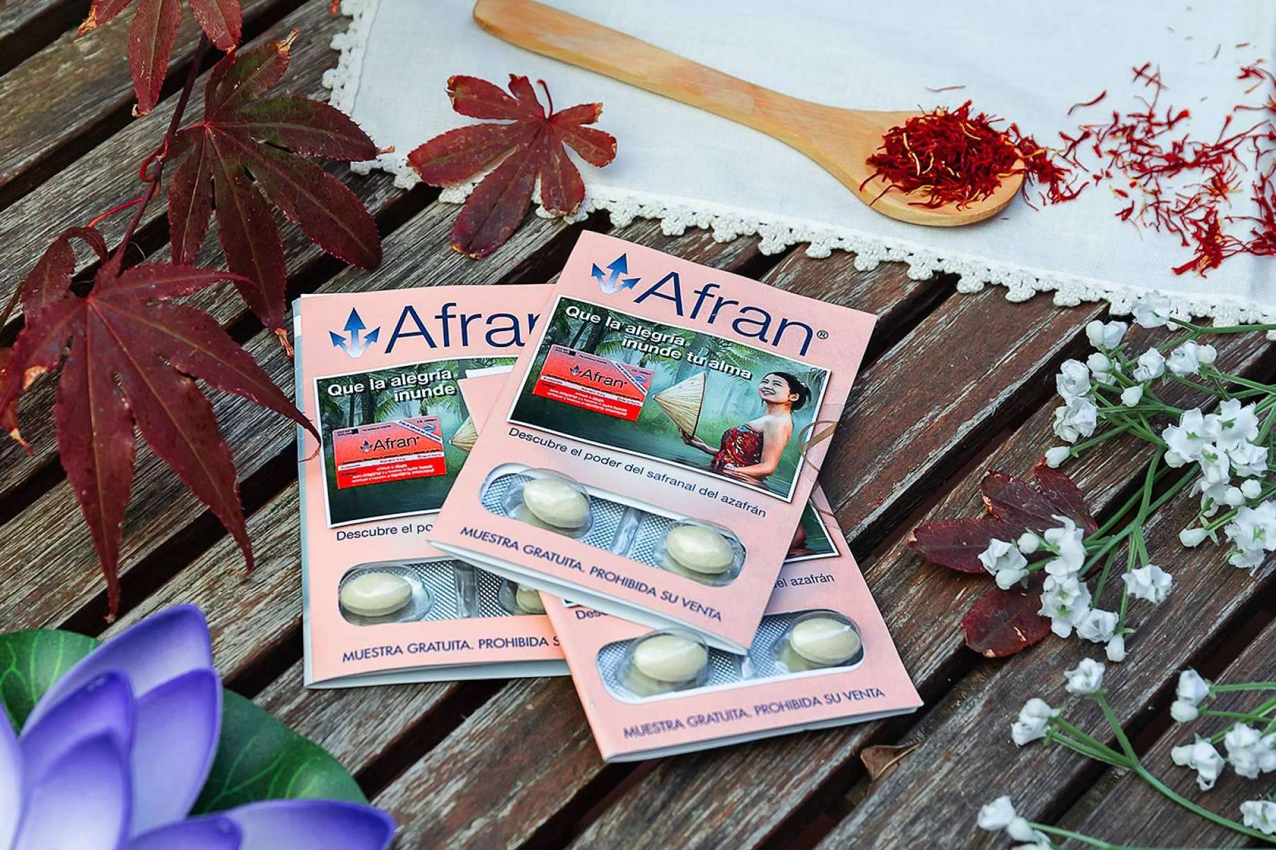 Afrán es un complemento alimenticio que contribuye al equilibrio emocional y buen humor, según Narval Pharma