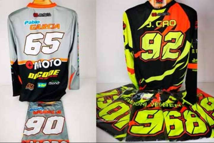 Camiseta motocross en ADHESIVOSEMBARRADOS