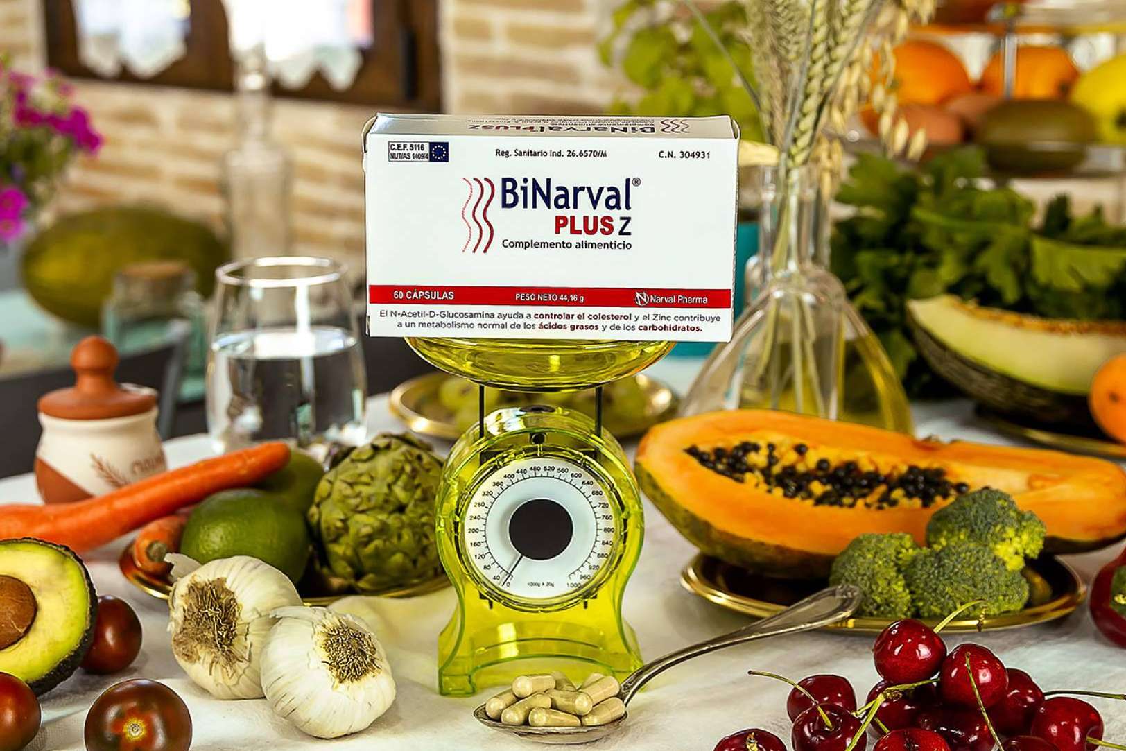 Binarval Plus Z de Narval Pharma permite contrarrestar los excesos de estas fechas