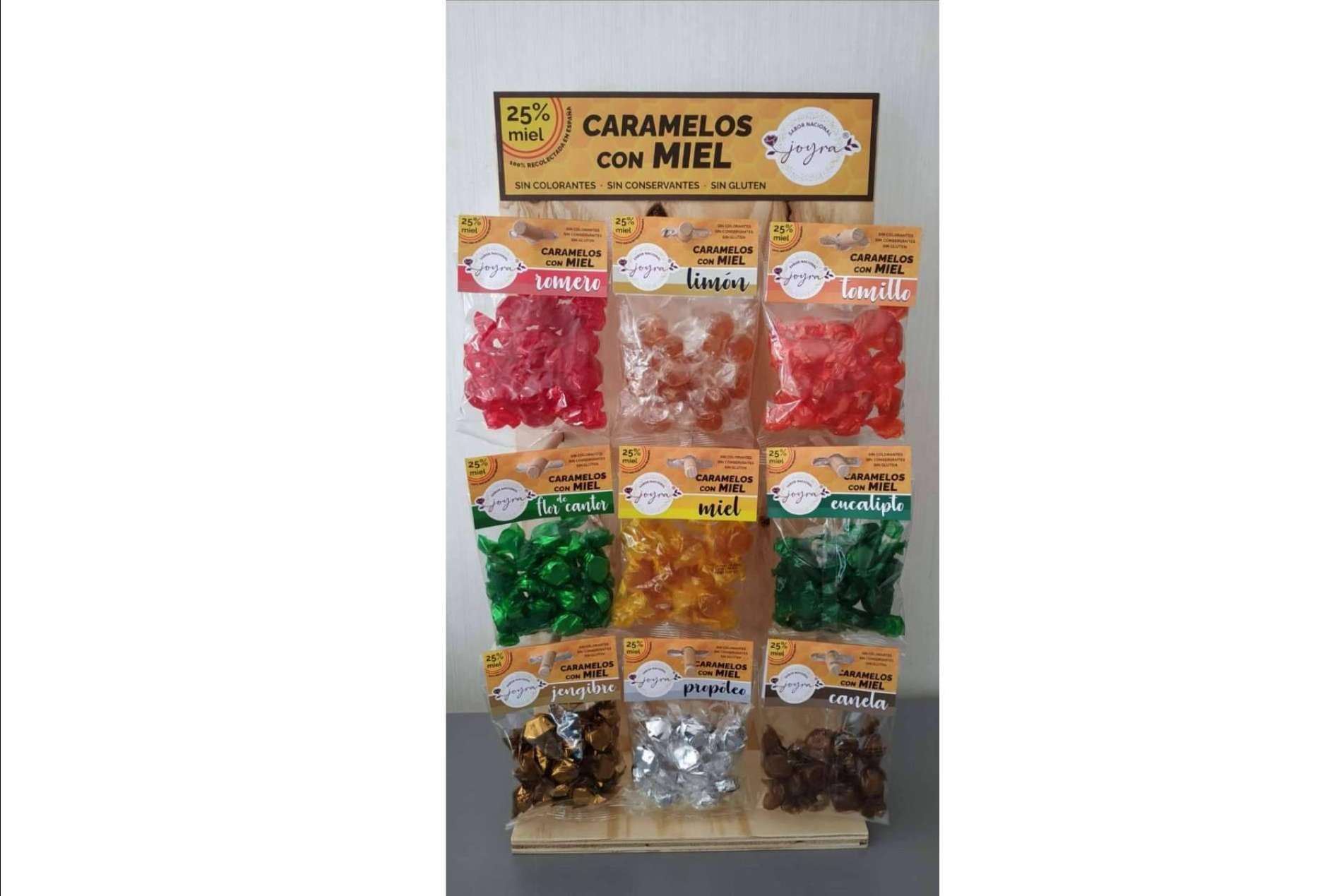 Los beneficios de los caramelos de miel de Joyra Sabor Nacional