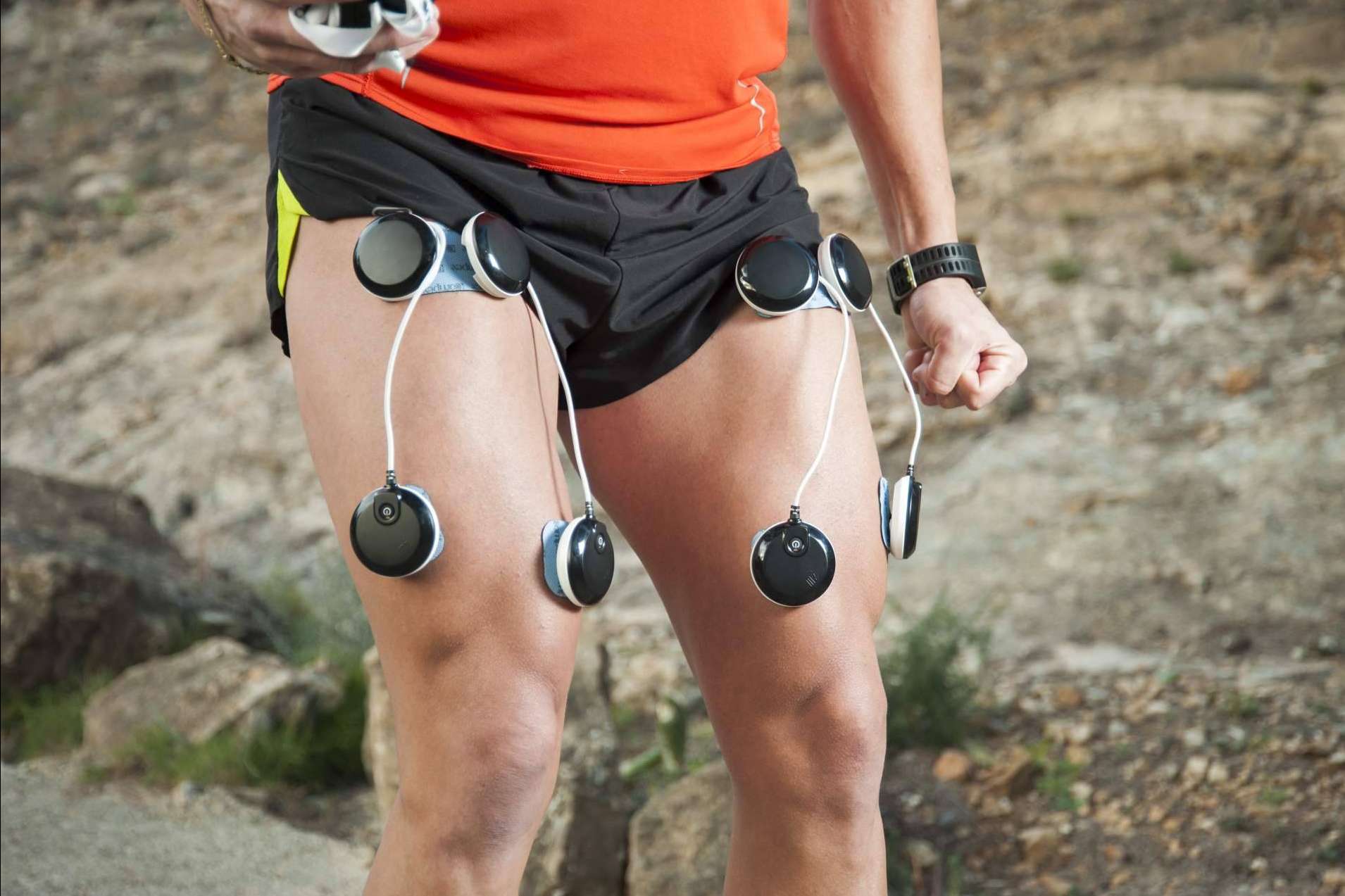 En La Nucía, por Juan Peris, entrenamiento con electroestimulación muscular
