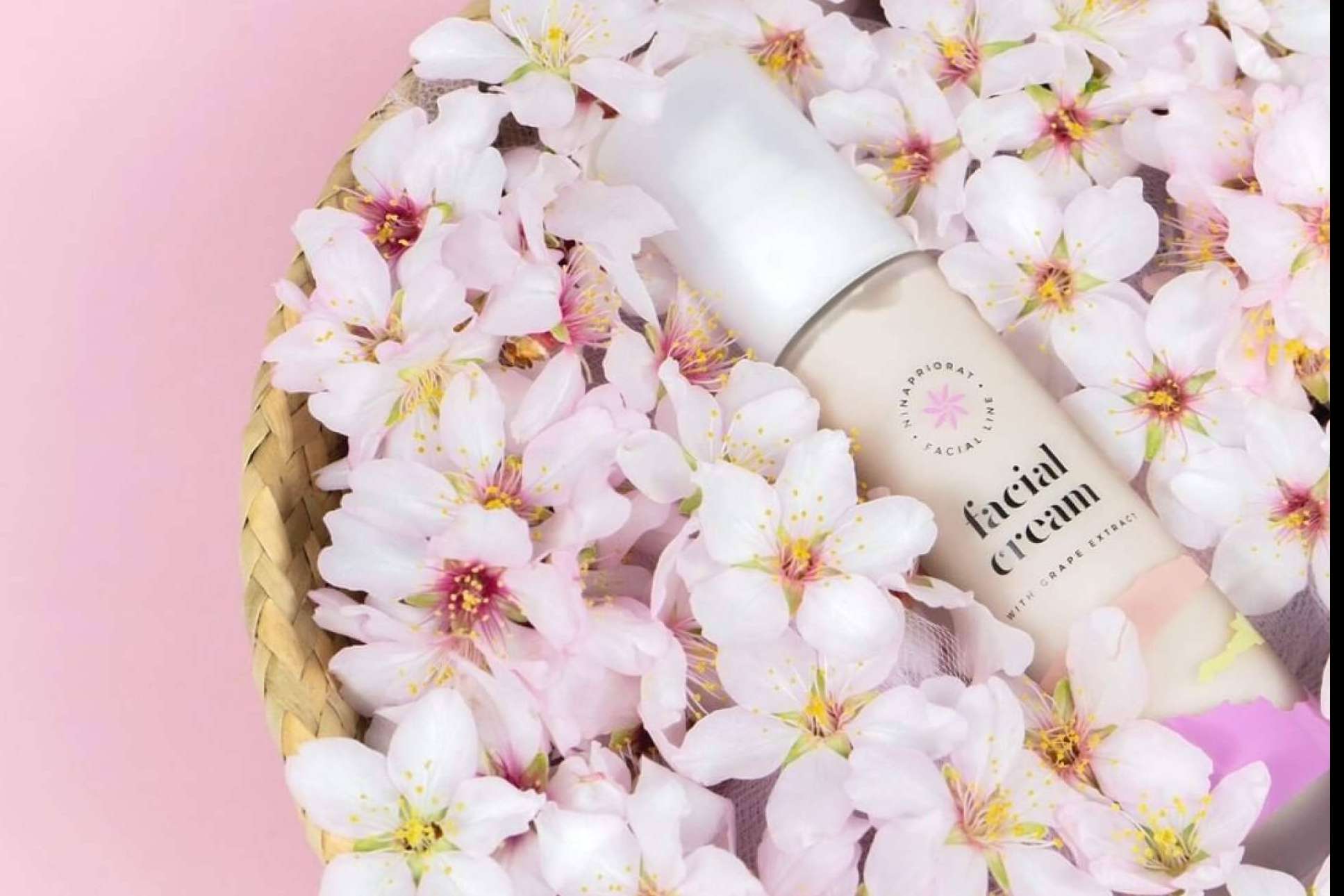 El último lanzamiento de Nina Priorat, una nueva crema facial con extracto de uva y avellana
