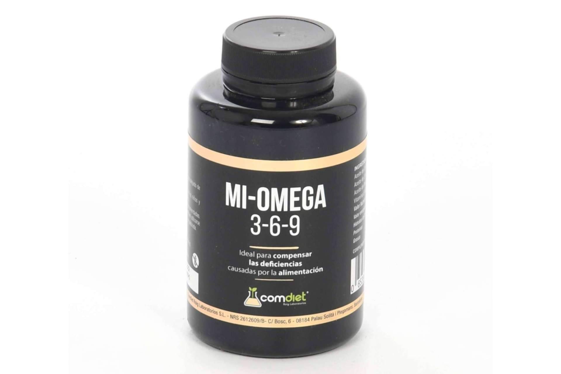 Los populares omega 3-6-9 para adelgazar que ofrece Comdiet Roig Laboratorios