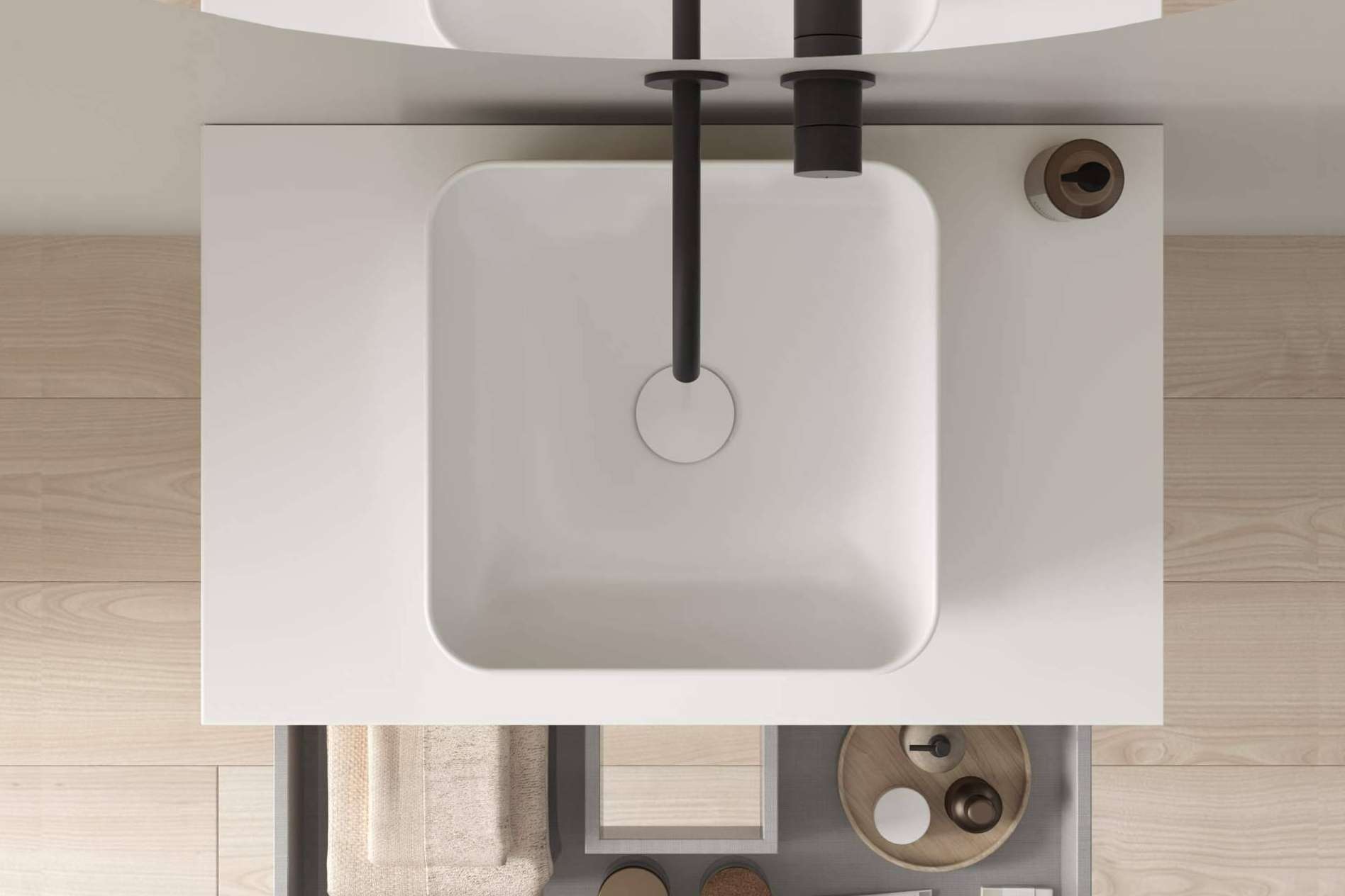 Mamparas Blau ofrece un amplio catálogo de muebles para el baño