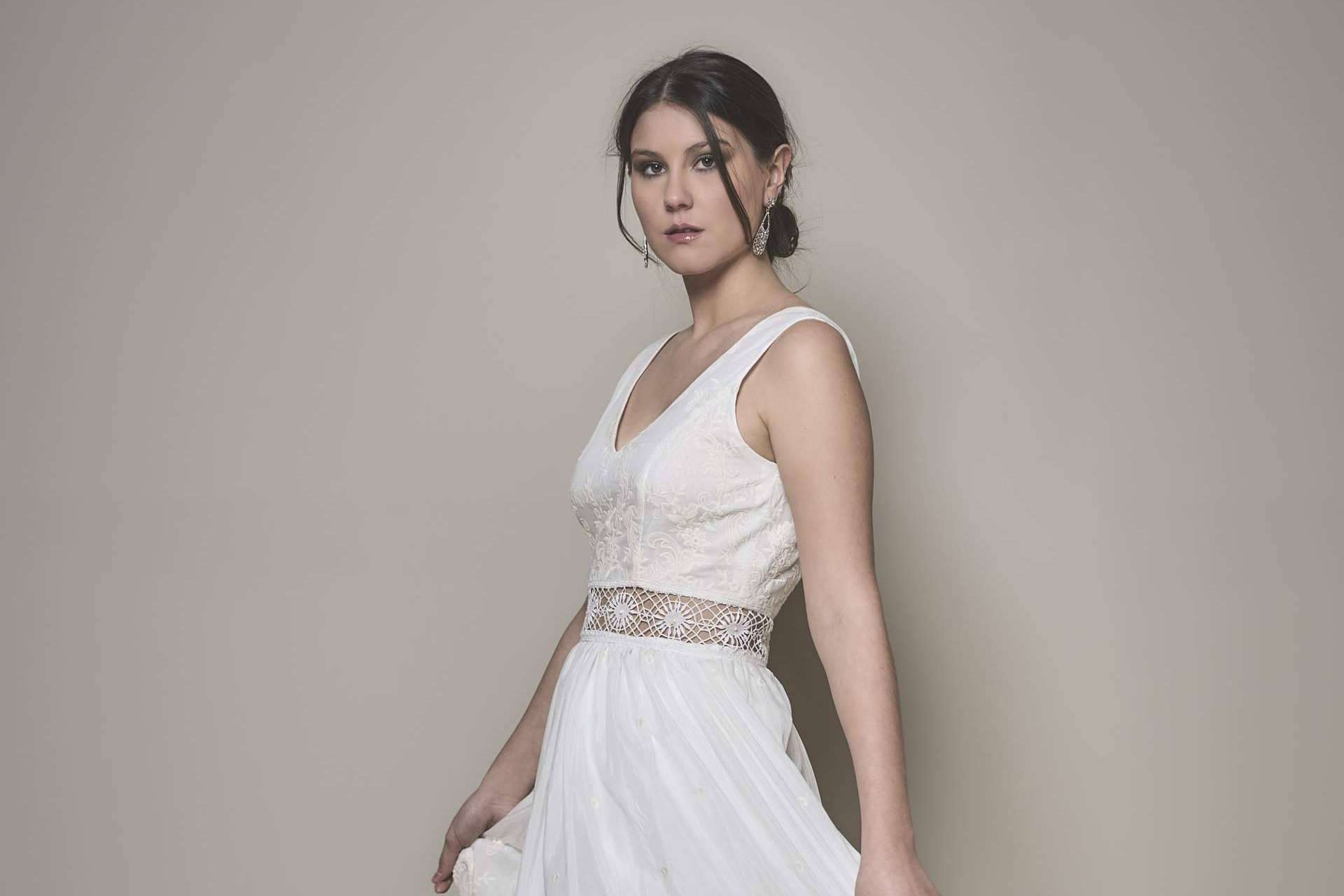 Encontrar vestidos de novia especiales en el atelier de Francesca Marlop
