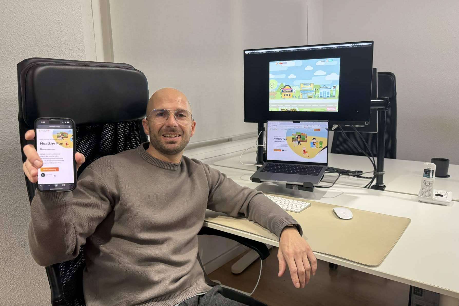 Healthy Fun, una app que impacta positivamente en la salud de los hijos