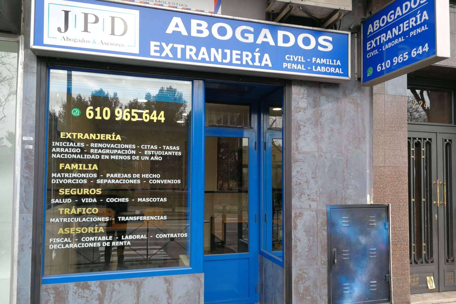 ¿Dónde encontrar un despacho con especialistas y asesores en extranjería en Madrid? JPD Abogados