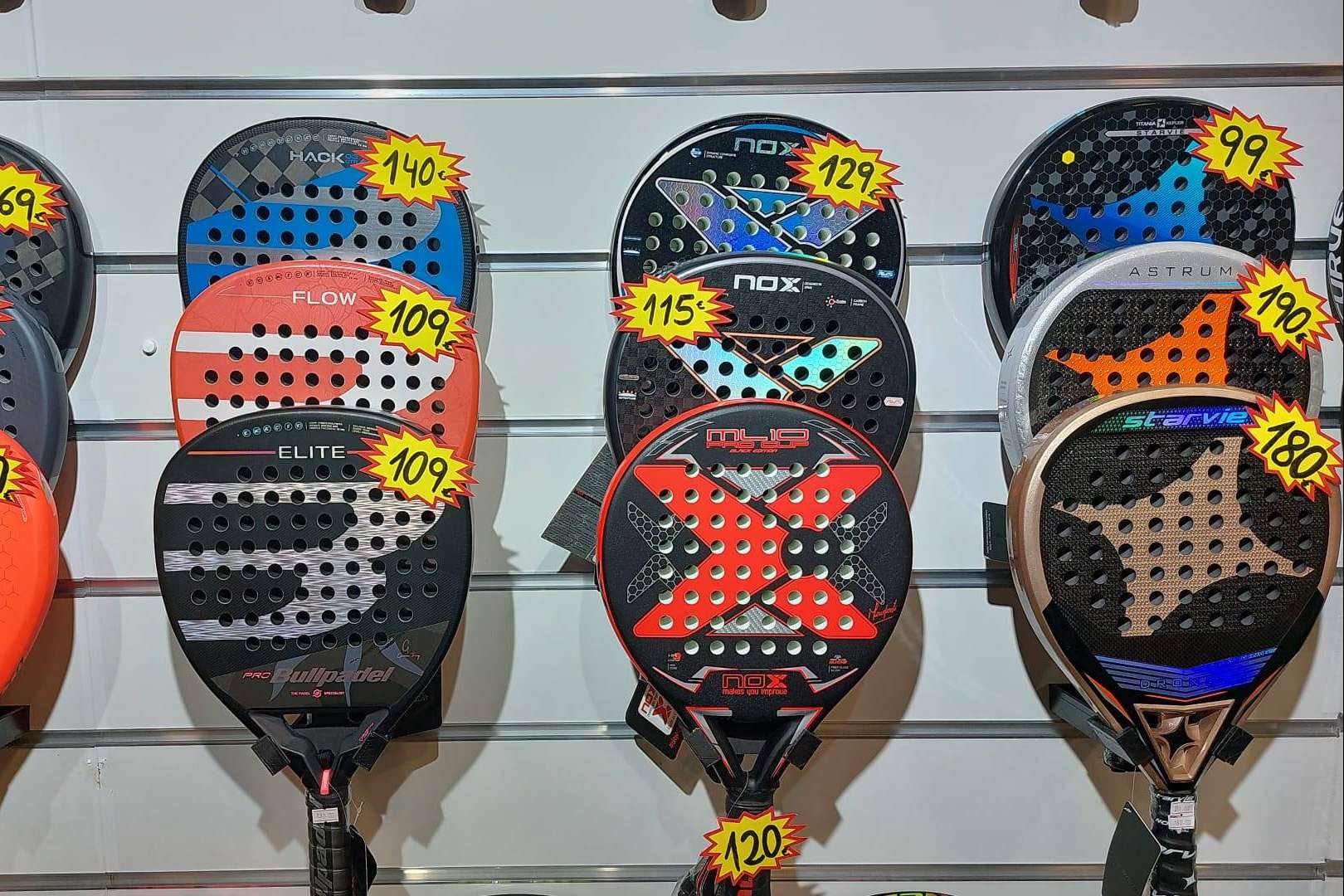 Encontrar las palas de pádel más adecuadas en la tienda Web de Padel
