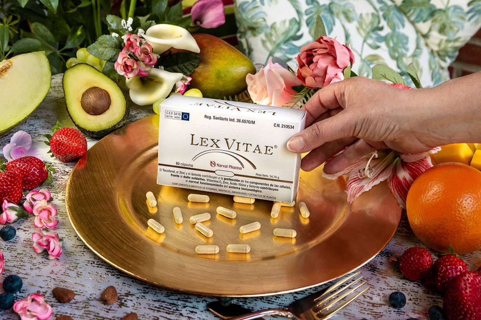 Lex Vitae es un antioxidante ideal para el interior del cuerpo