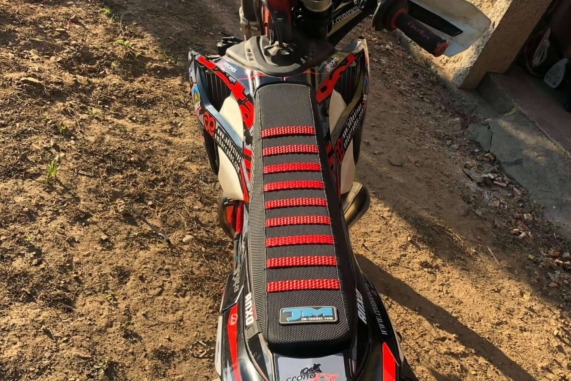Fundas para asientos de motos para motocross, con JM-Fundas