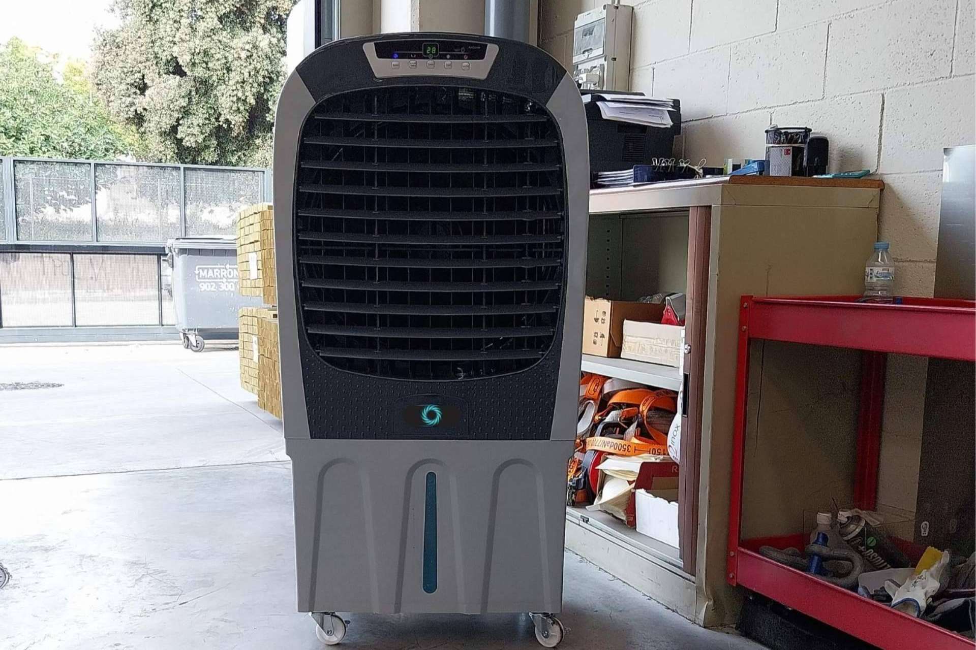 La compañía Esencial Cool ofrece equipos de climatización evaporativa portátil