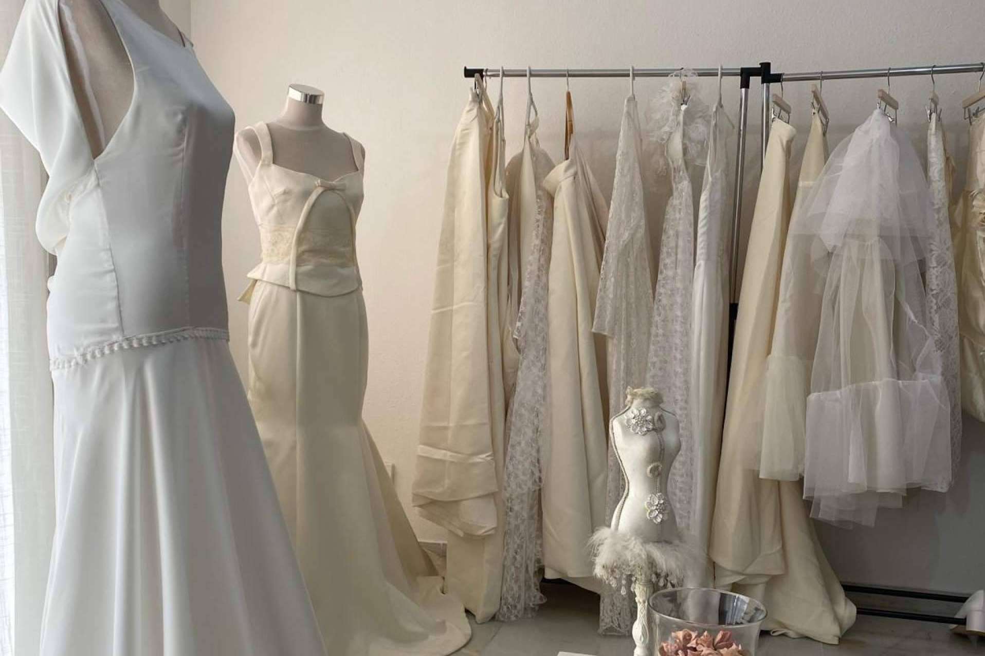Confección y exclusividad de vestidos de novia de la mano del atelier de Miglionico