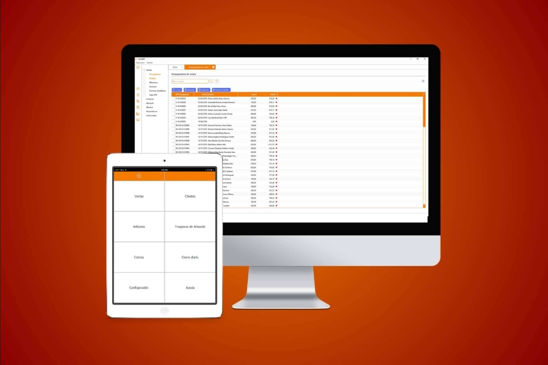 Facturación y control de stock, con HolaERP