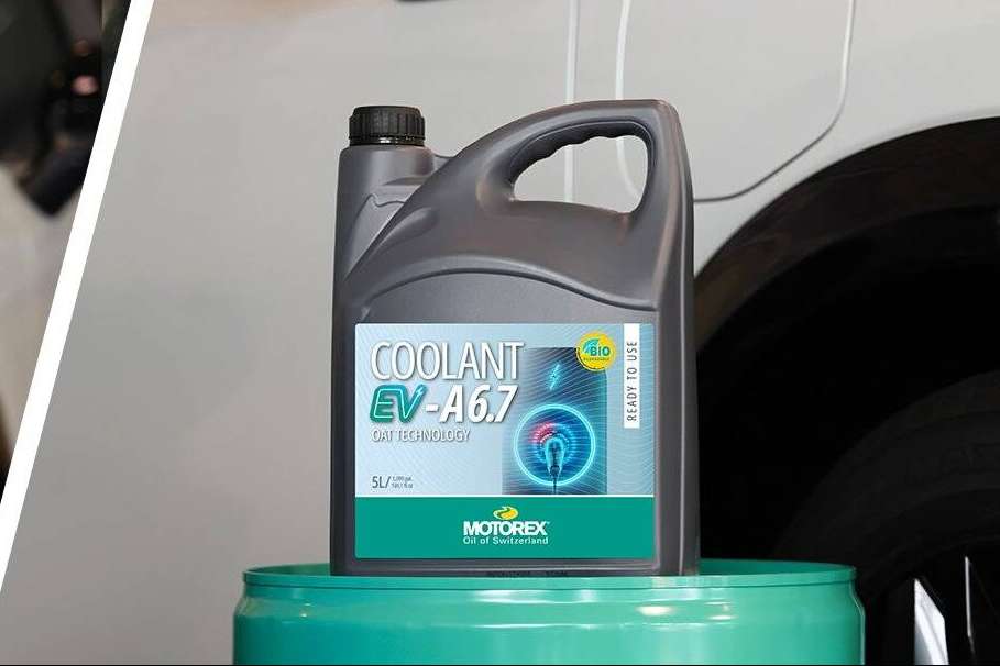 Sostenibilidad e innovación, así es la nueva gama de refrigerantes biodegradables MOTOREX para vehículos eléctricos