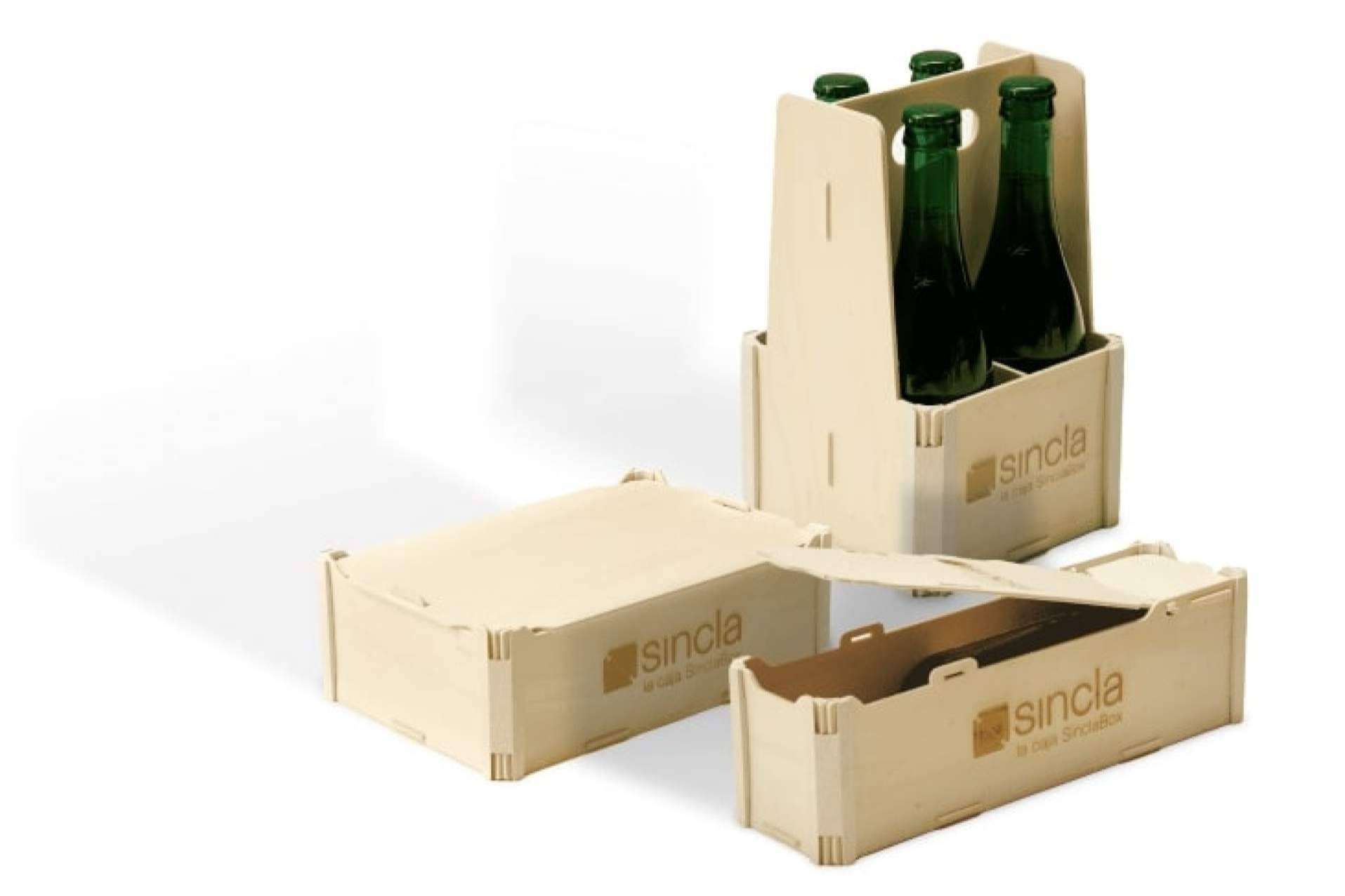 Sincla ofrece cajas de madera para regalo