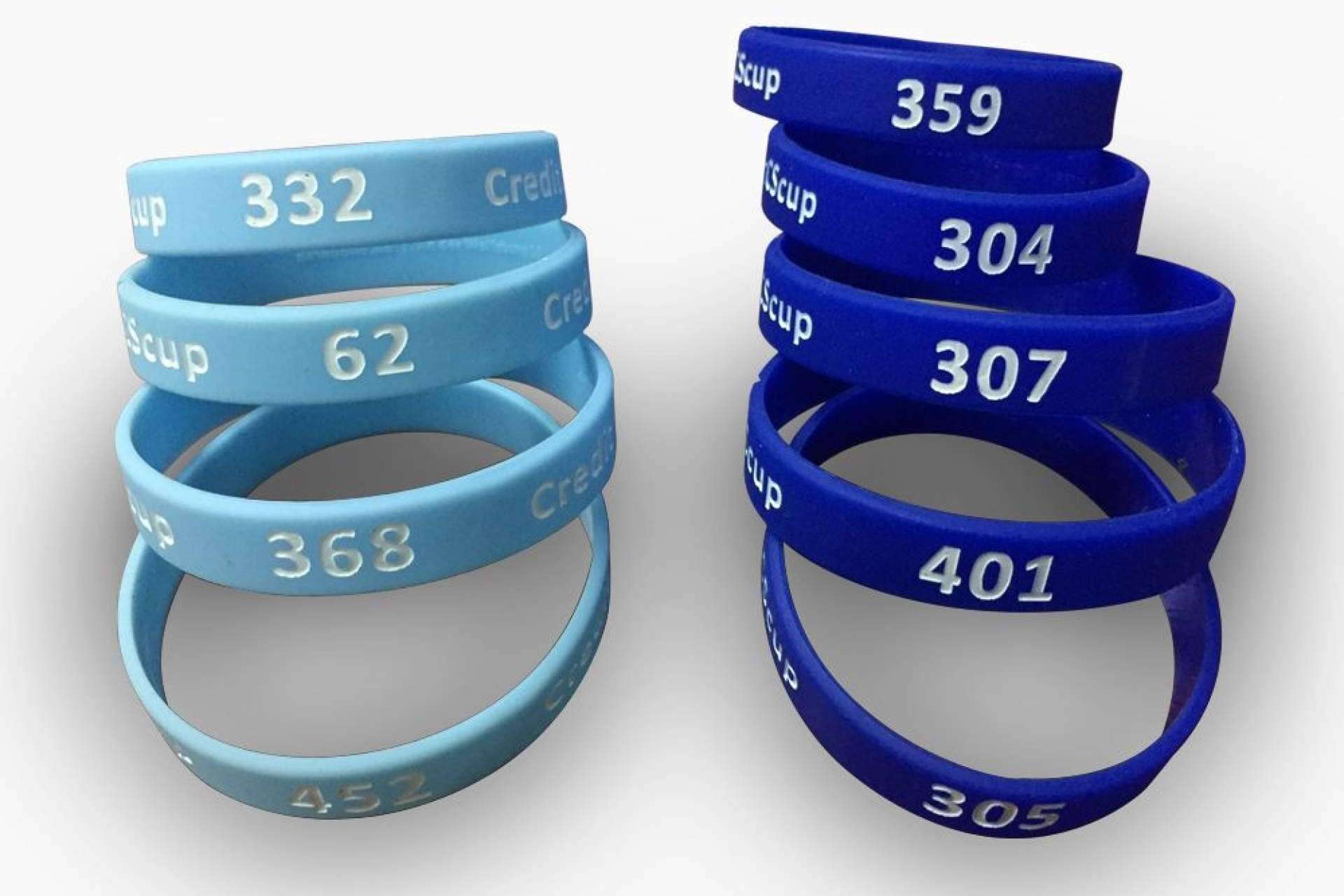Pulseras de silicona personalizadas con Pulseras para Discotecas