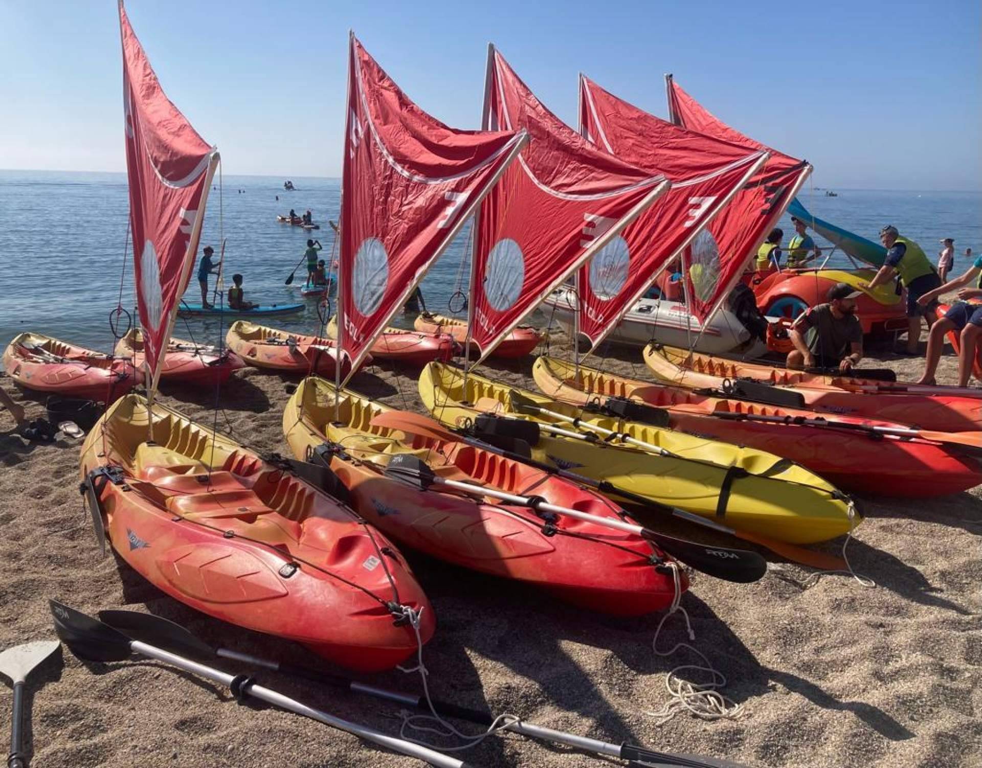 EOLA lanza un nuevo sistema de vela para kayak y paddle surf