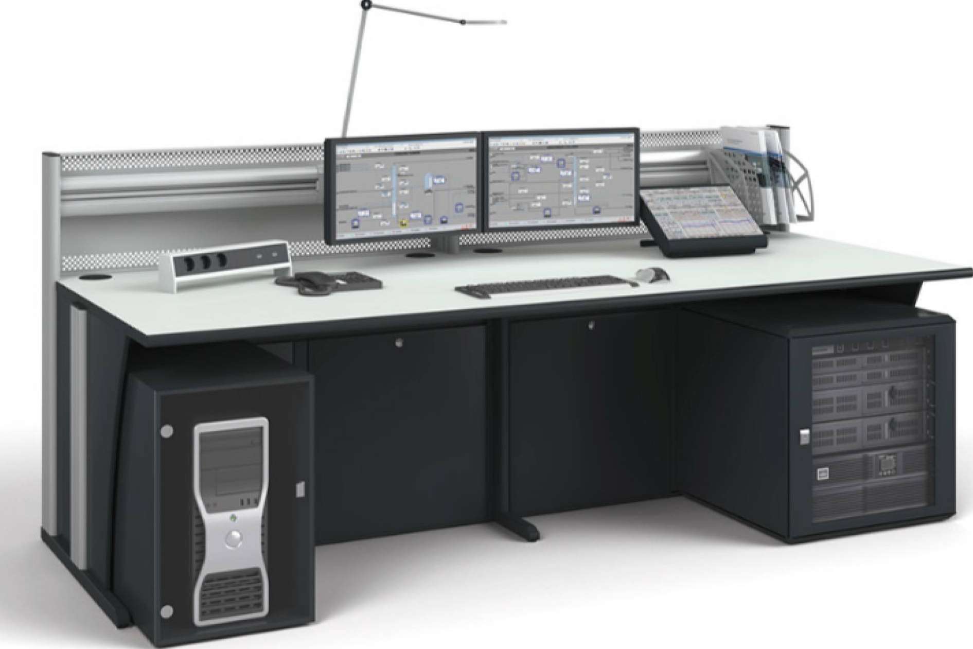 OfficeDeco ofrece mobiliario ergonómico para salas de control