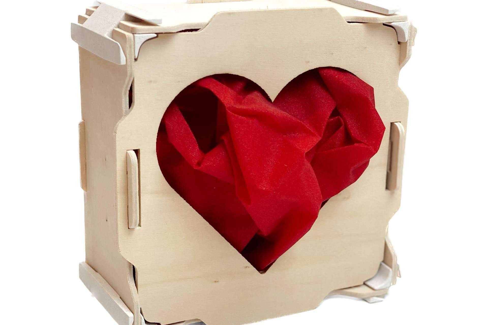 Packaging automontable y eficiente con las cajas de madera Sincla