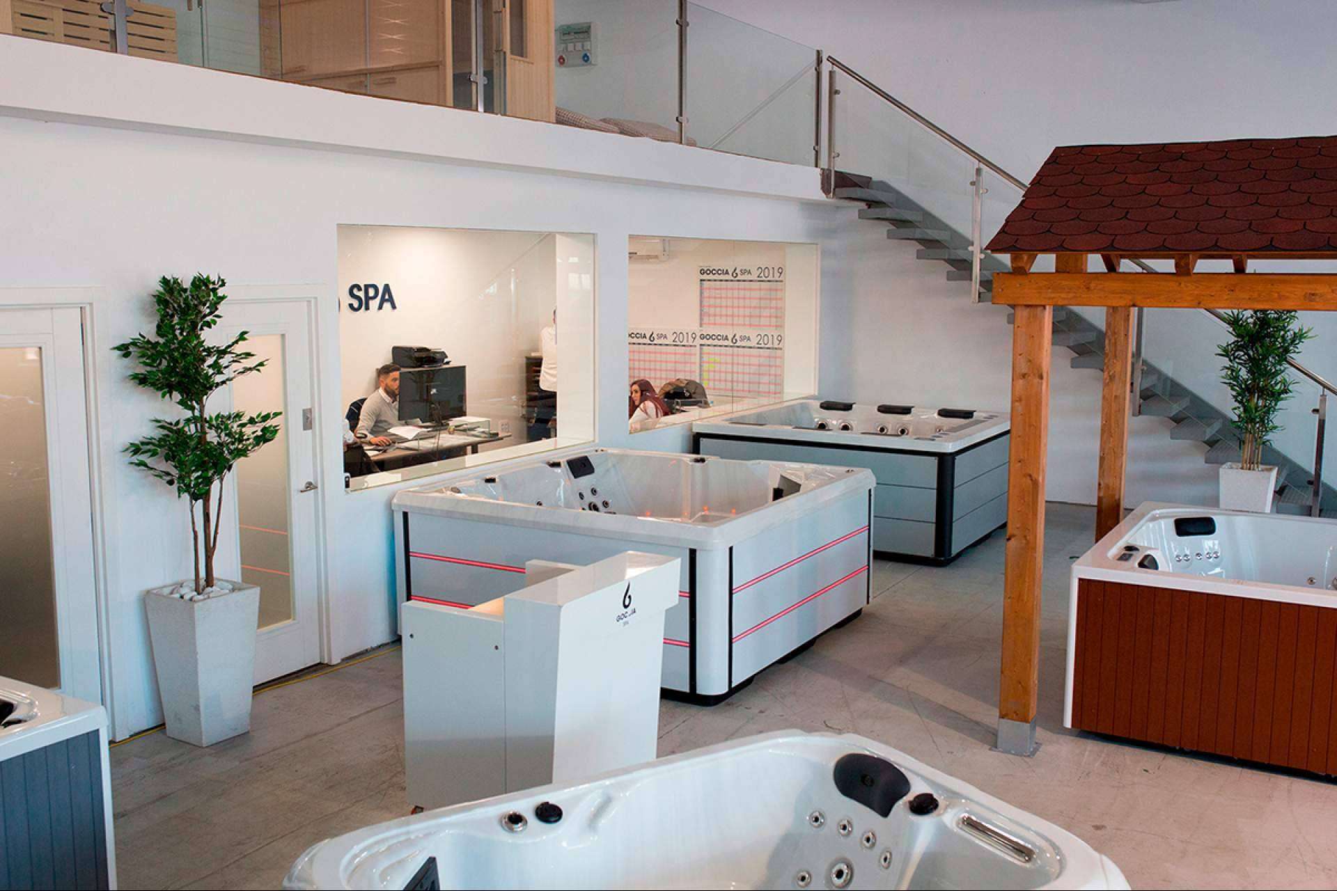 Spas a medida con calidad americana, en Goccia Spa