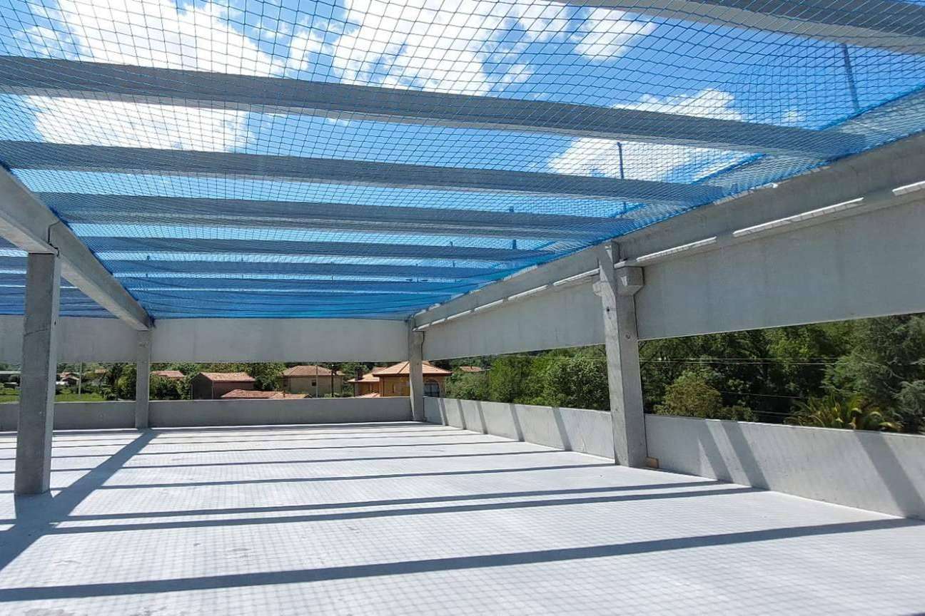 Redes de seguridad y líneas de vida de Redes y Protección, las soluciones de seguridad en obra