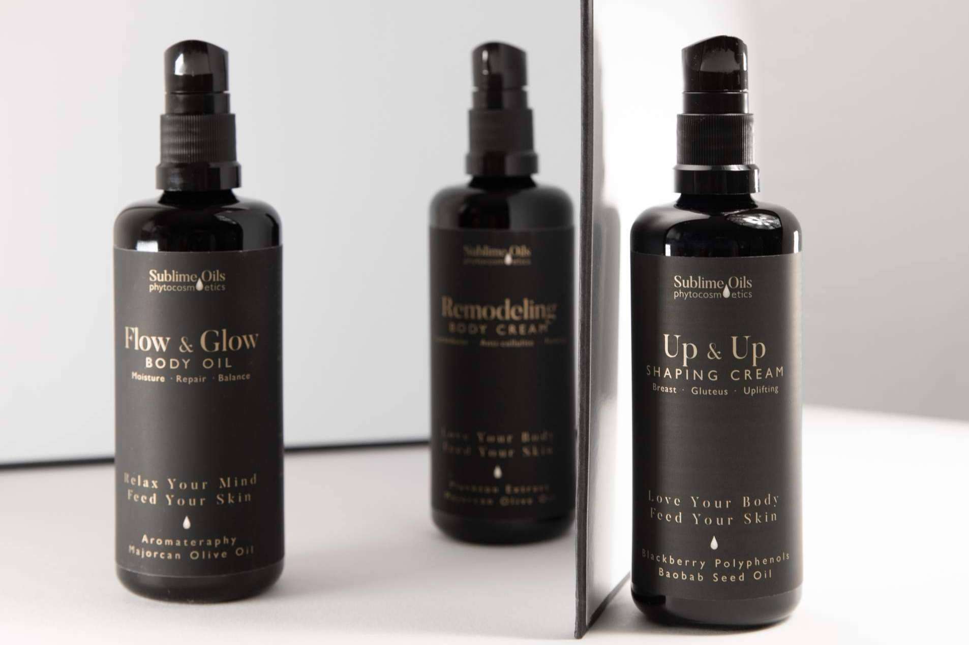 Cuidado corporal de vanguardia, los beneficios de la línea corporal de Sublime Oils