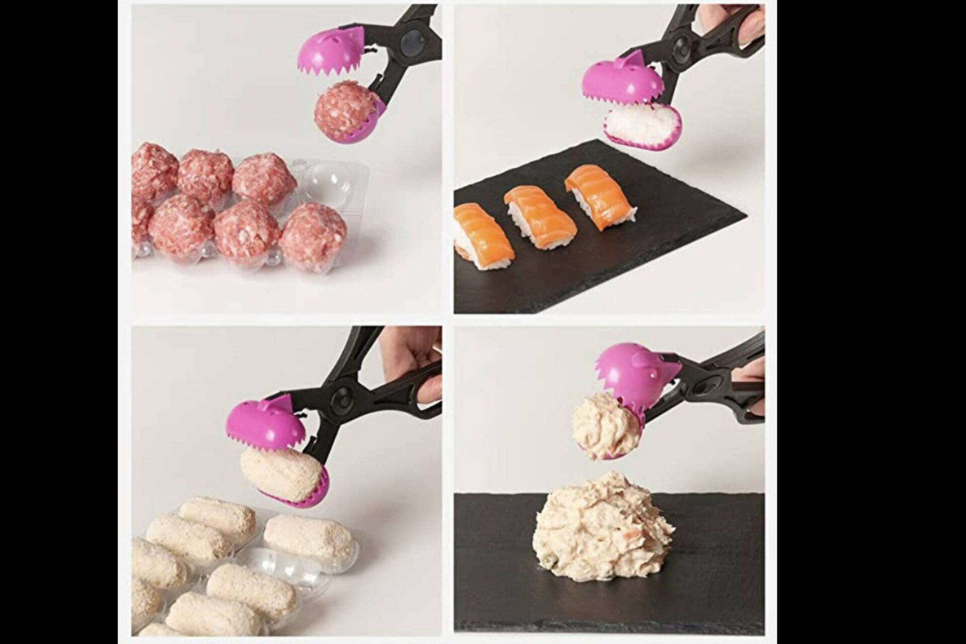 Utensilios para preparar croquetas