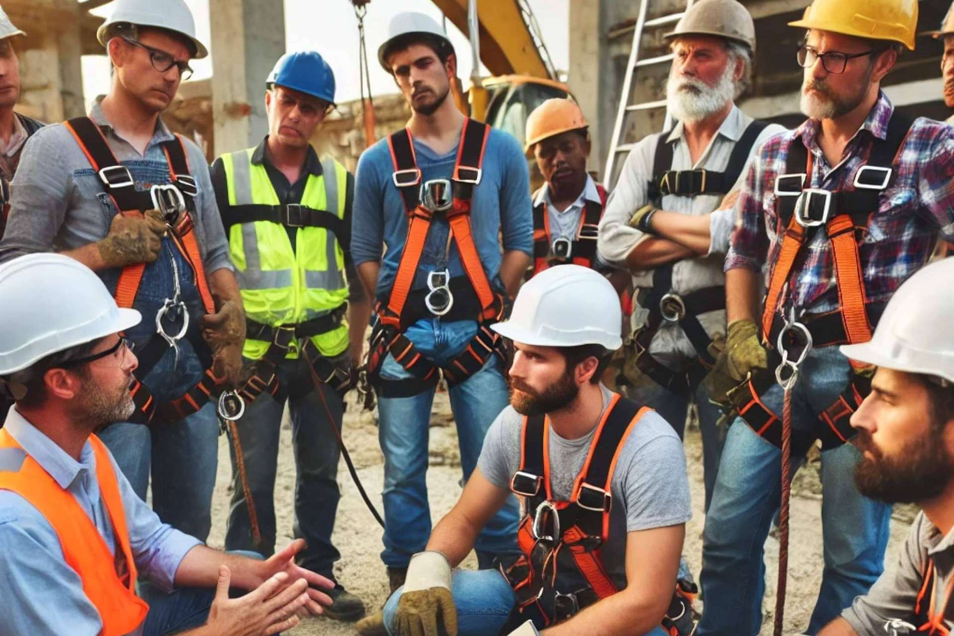 Recomendaciones para los empleados que realizan trabajos en alturas
