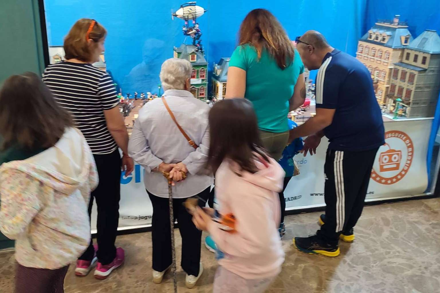 Nuevo diorama Playmobil y fin de exposición TENTE en Valdebernardo