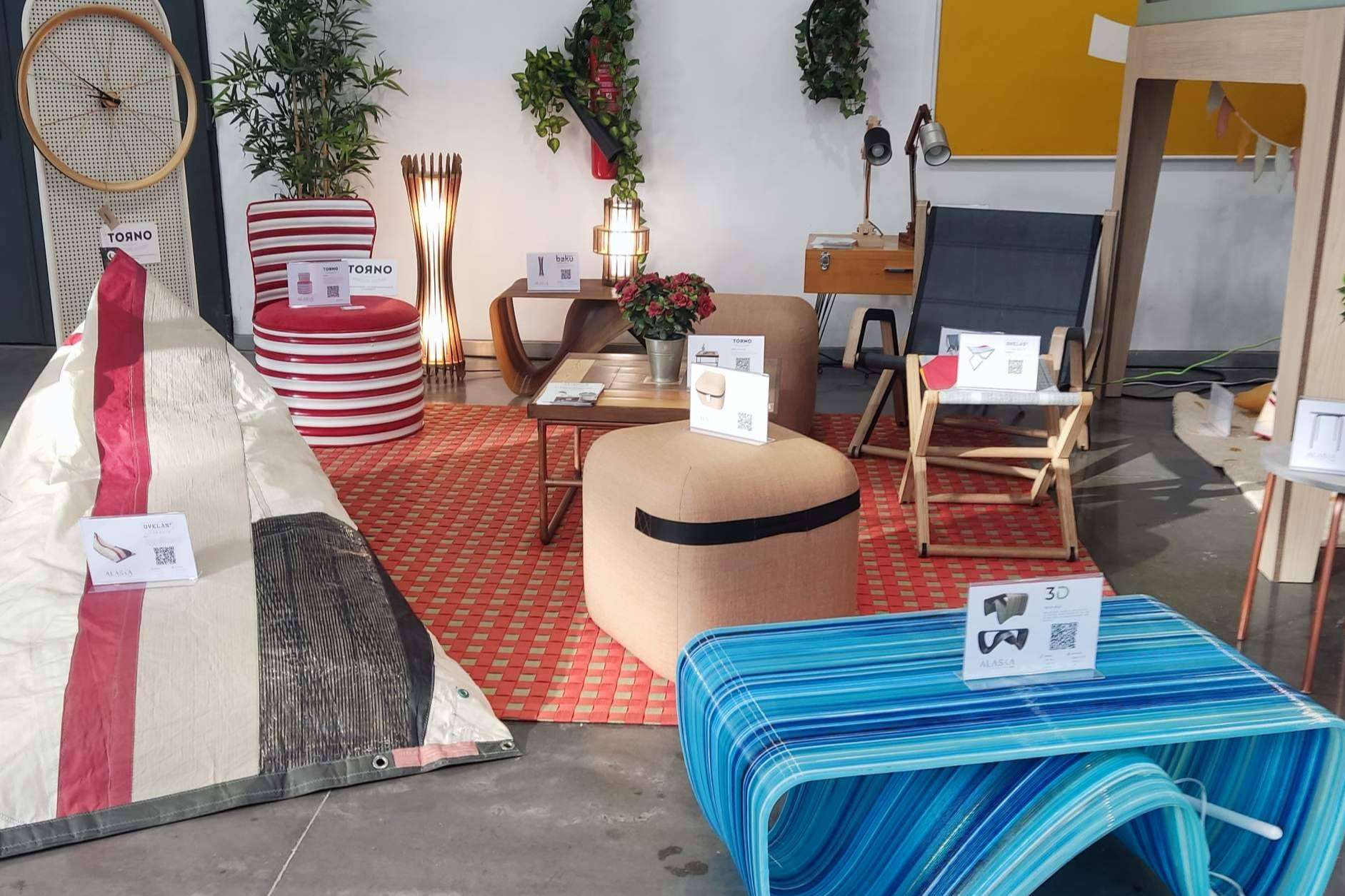 Upcycling en acción en Alaska Circular, convertir residuos en muebles únicos