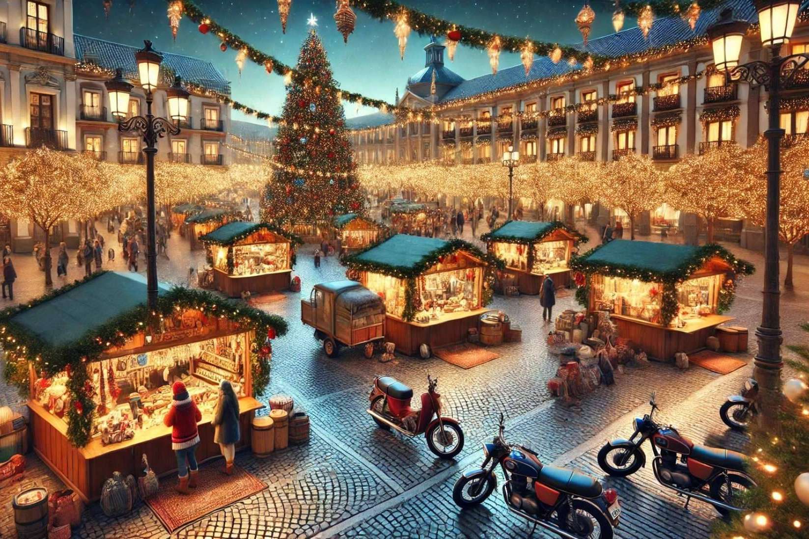Navidad sobre ruedas, cinco mercados españoles para visitar en moto