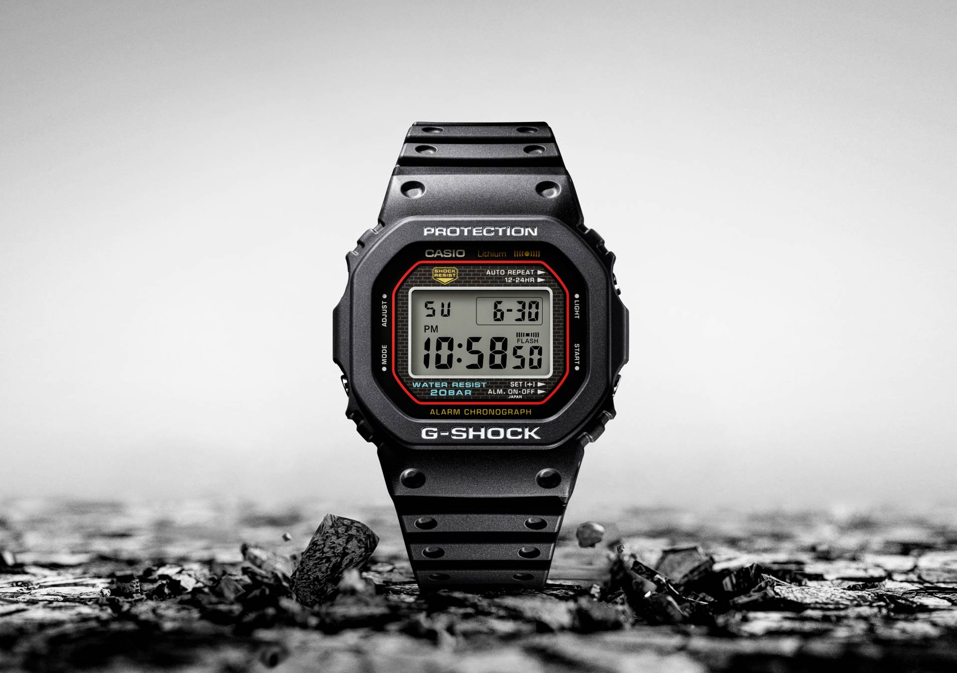 Casio rediseña el primer G-SHOCK, un clásico con tecnología del futuro
