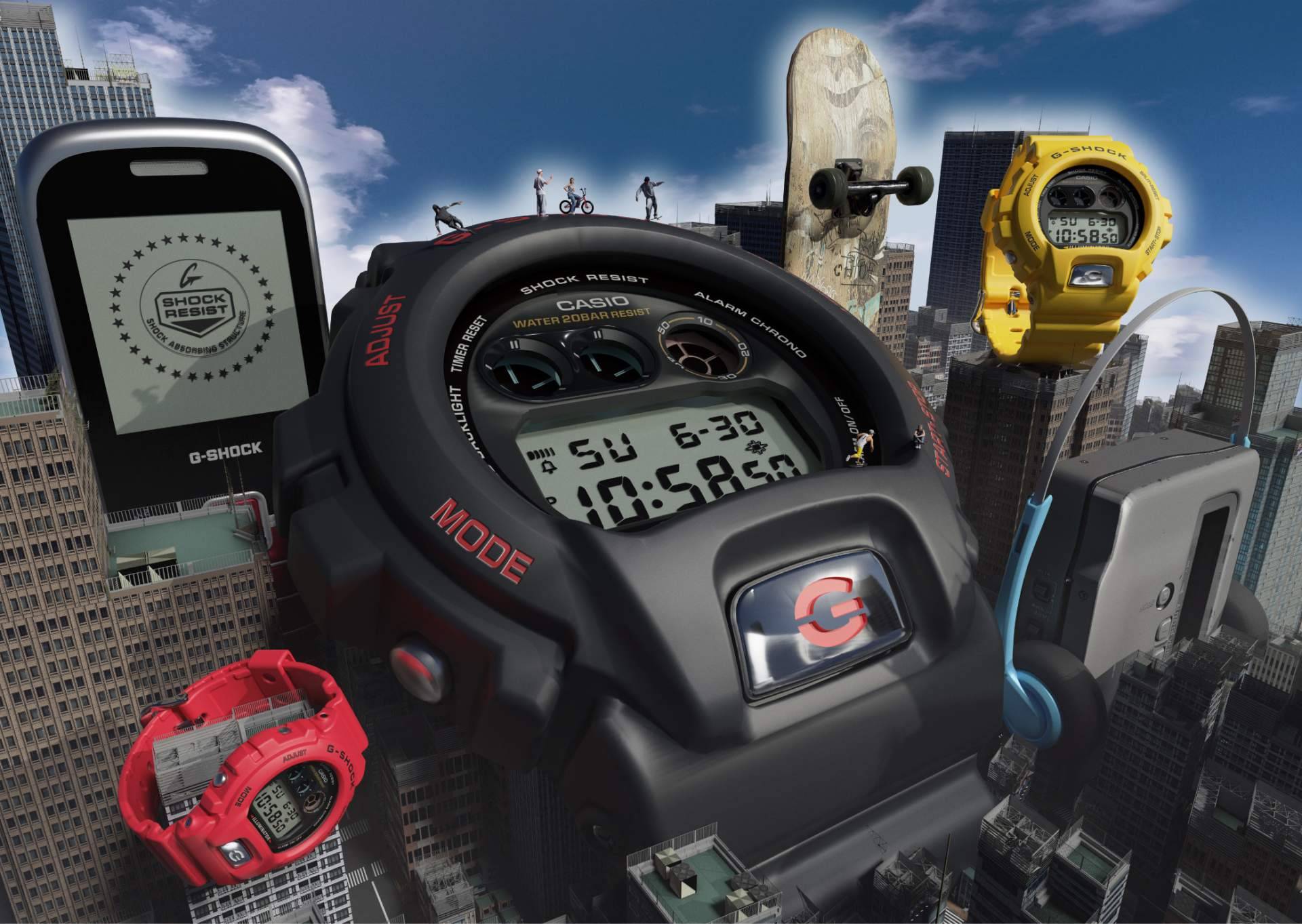 G-SHOCK celebra el 30º aniversario del DW-6900 con una colección conmemorativa