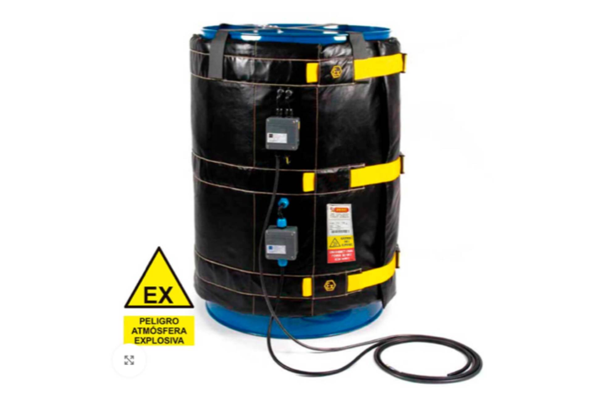 Garsan especializada en mantas térmicas ATEX para zonas potencialmente peligrosas