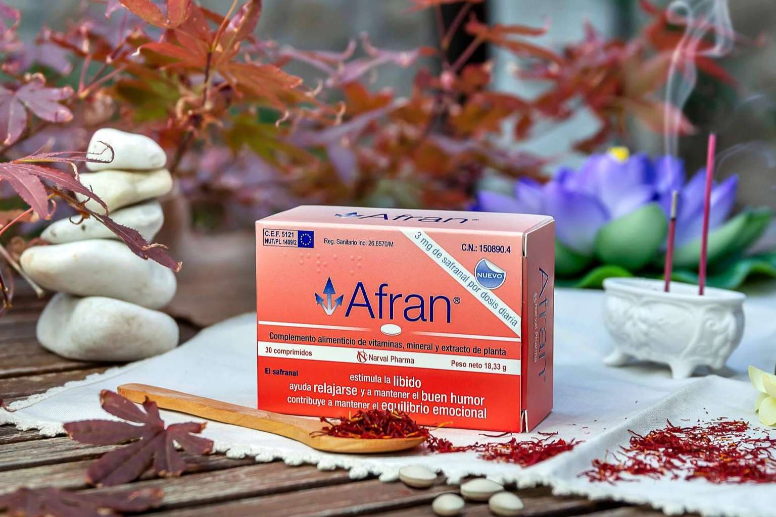 Equilibrio emocional y salud mental; Afran, la innovación natural de Narval Pharma