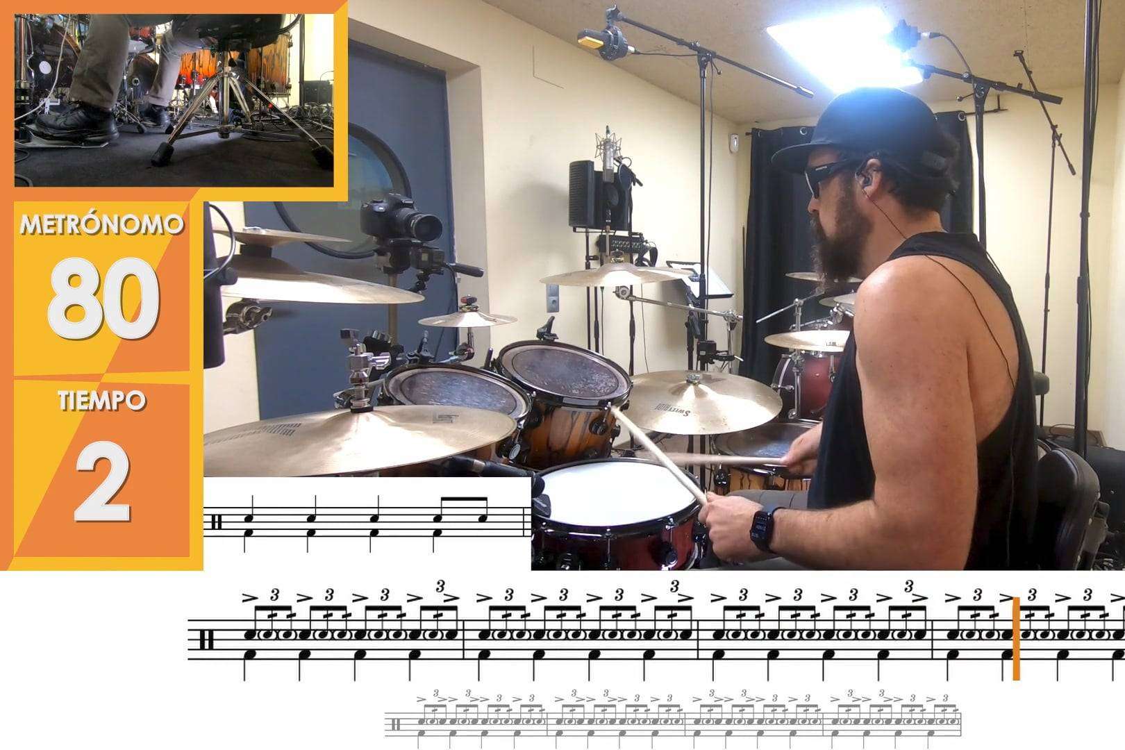 DrummerAPP publica el nuevo curso MEJORA TUS DOBLES de Alfred Berengena, disponible el 1 de abril.