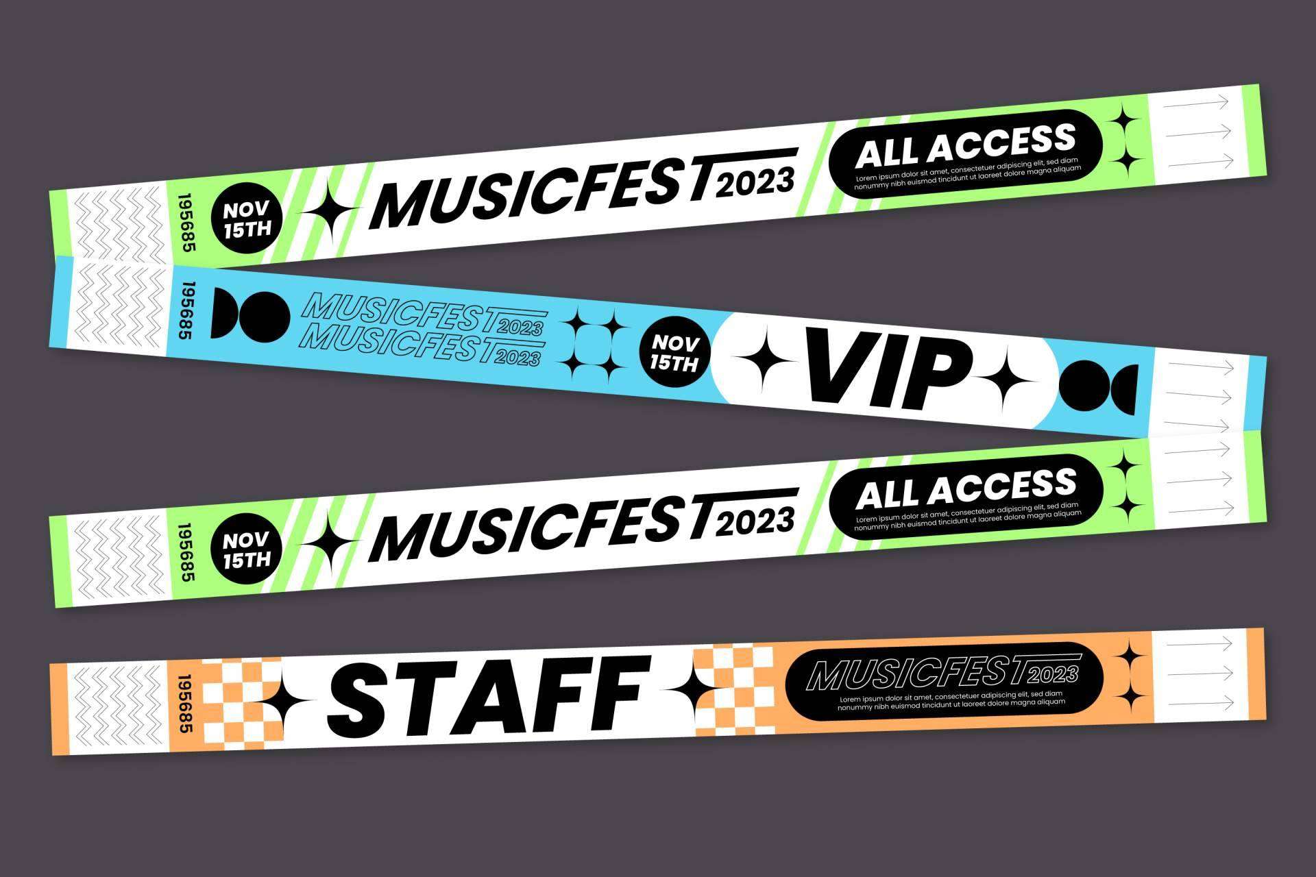 Gestión eficaz de eventos con las pulseras de control de Misterpulseras.com