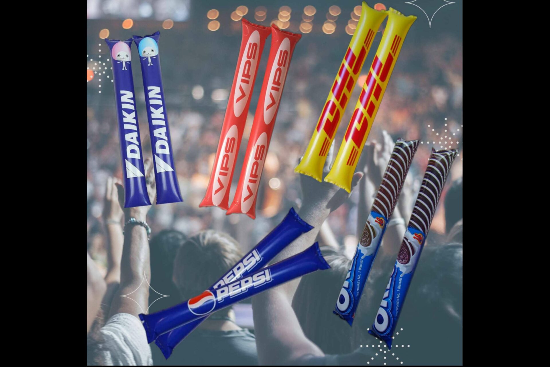 Los aplaudidores hinchables con luz de Jovi Inc se consolidan como herramienta promocional clave