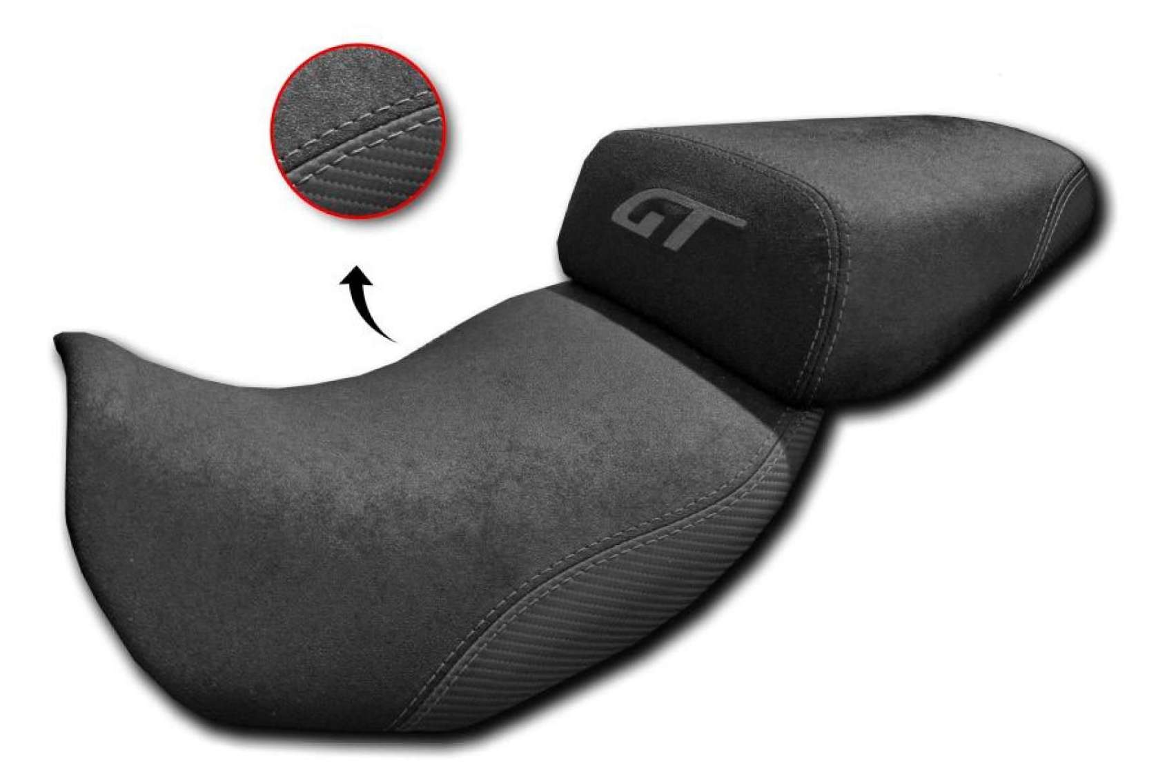La comodidad del motorista empieza por el asiento, fundas a medida con el sello de JM-FUNDAS