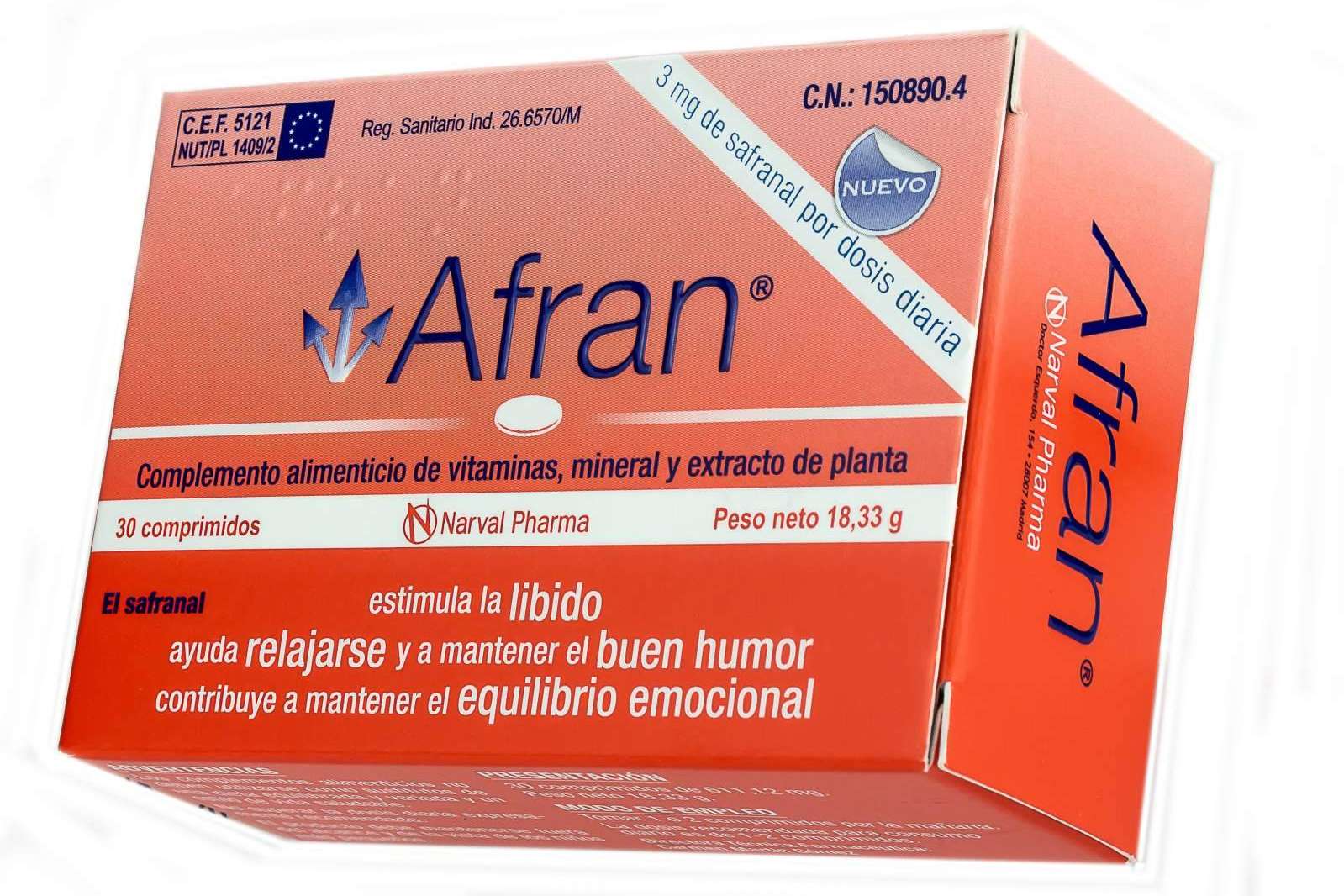 Afran, el complemento alimenticio con extracto de azafrán frente a la astenia primaveral