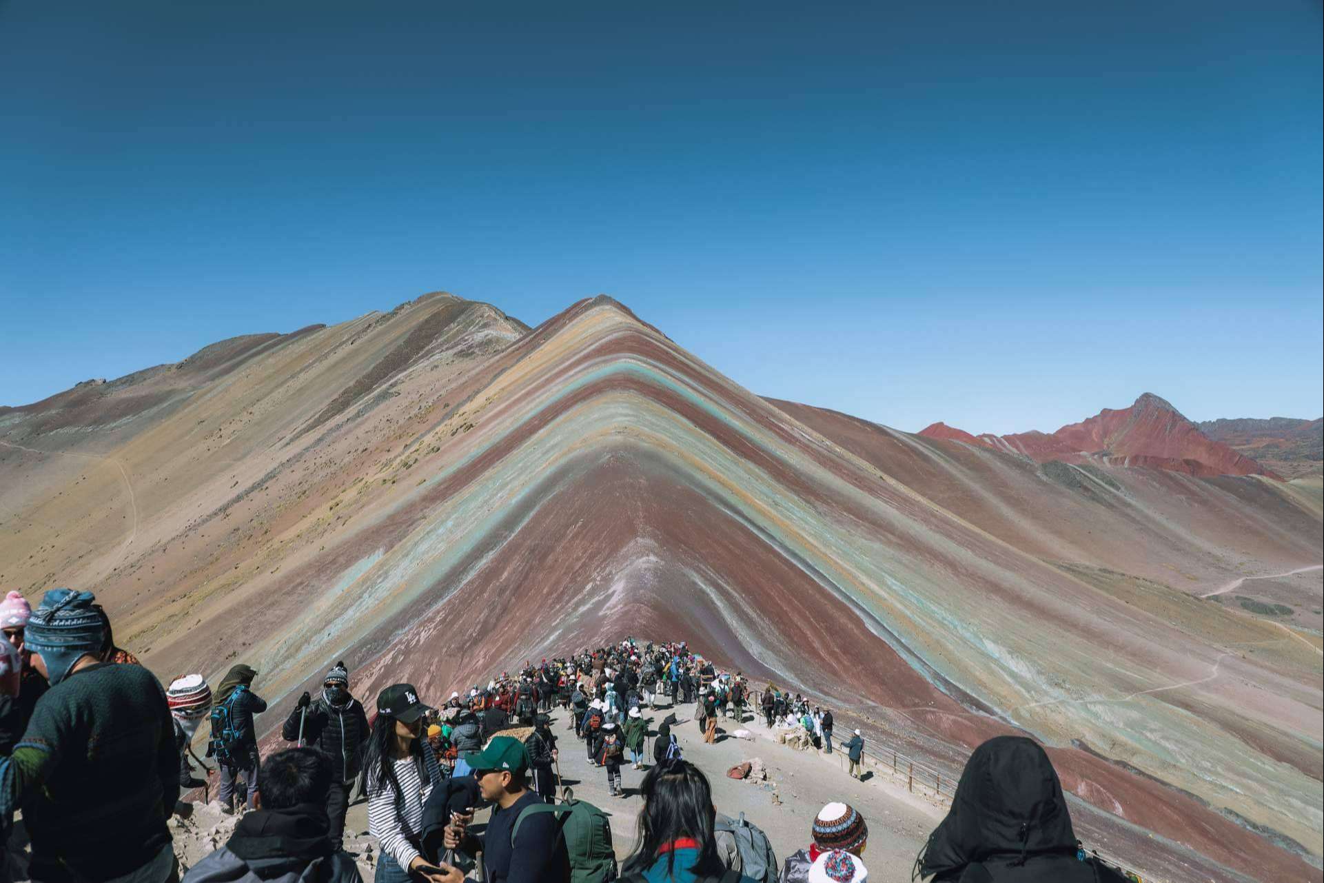 Montaña de Colores (Vinicunca); el asombroso paisaje multicolor de los Andes Peruanos