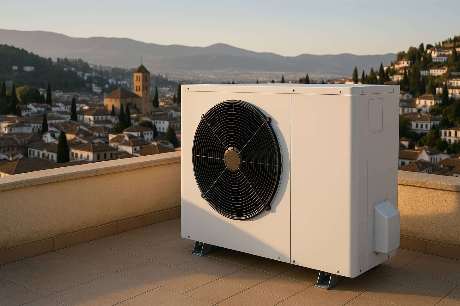 Naturclima destaca la aerotermia en Granada como alternativa ecológica y económica para el hogar