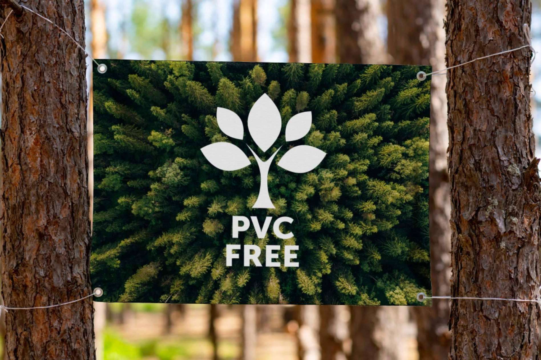 Soluciones de impresión ecológica sin PVC para entornos comerciales y retail de la mano de Sabaté Barcelona
